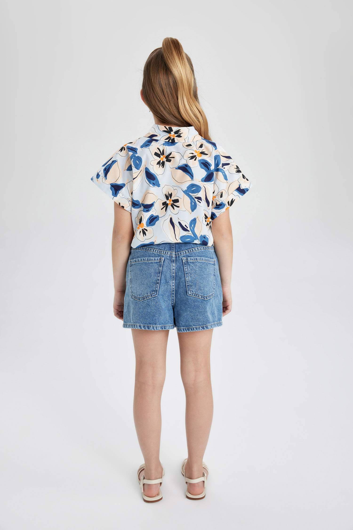 تنورة جينز بناتي