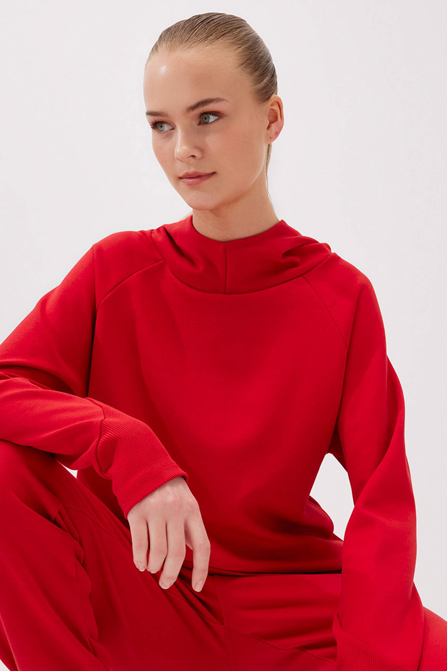 DeFactoFit Standard Fit Skuba Diving Fabric Sweatshirt