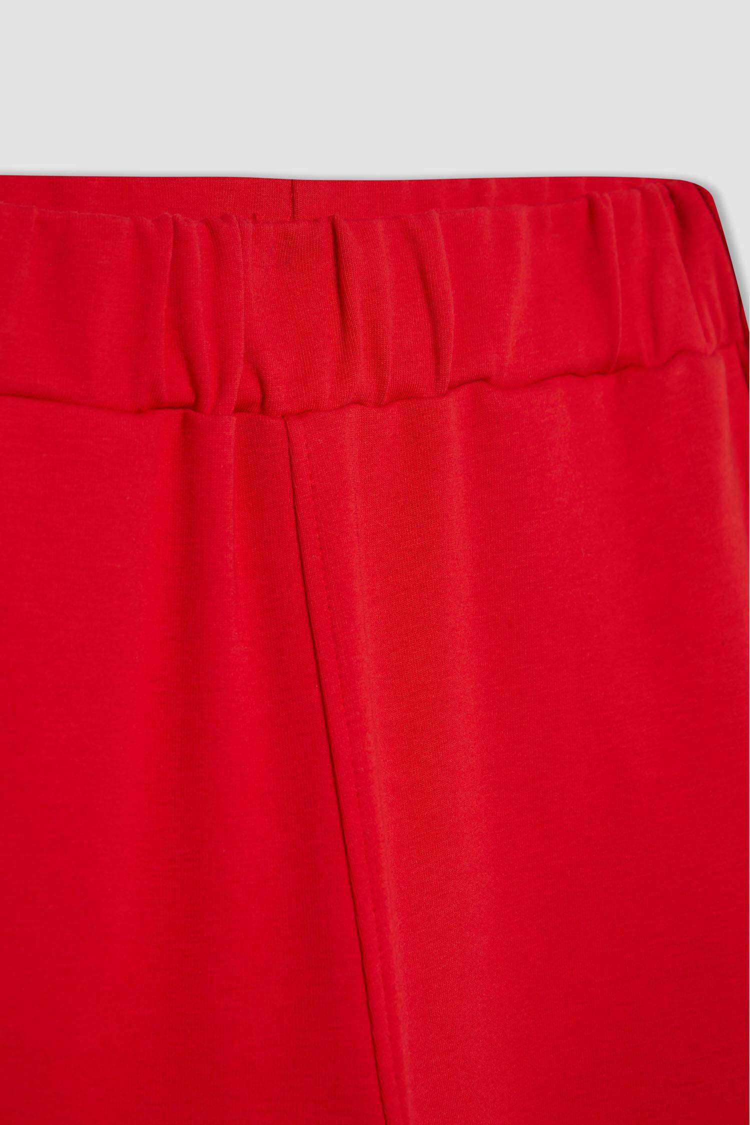 Jogger İnce Eşofman Altı Standart Fit Cepli Esnek Paça Skuba Dalgıç Kumaş Basic Düz