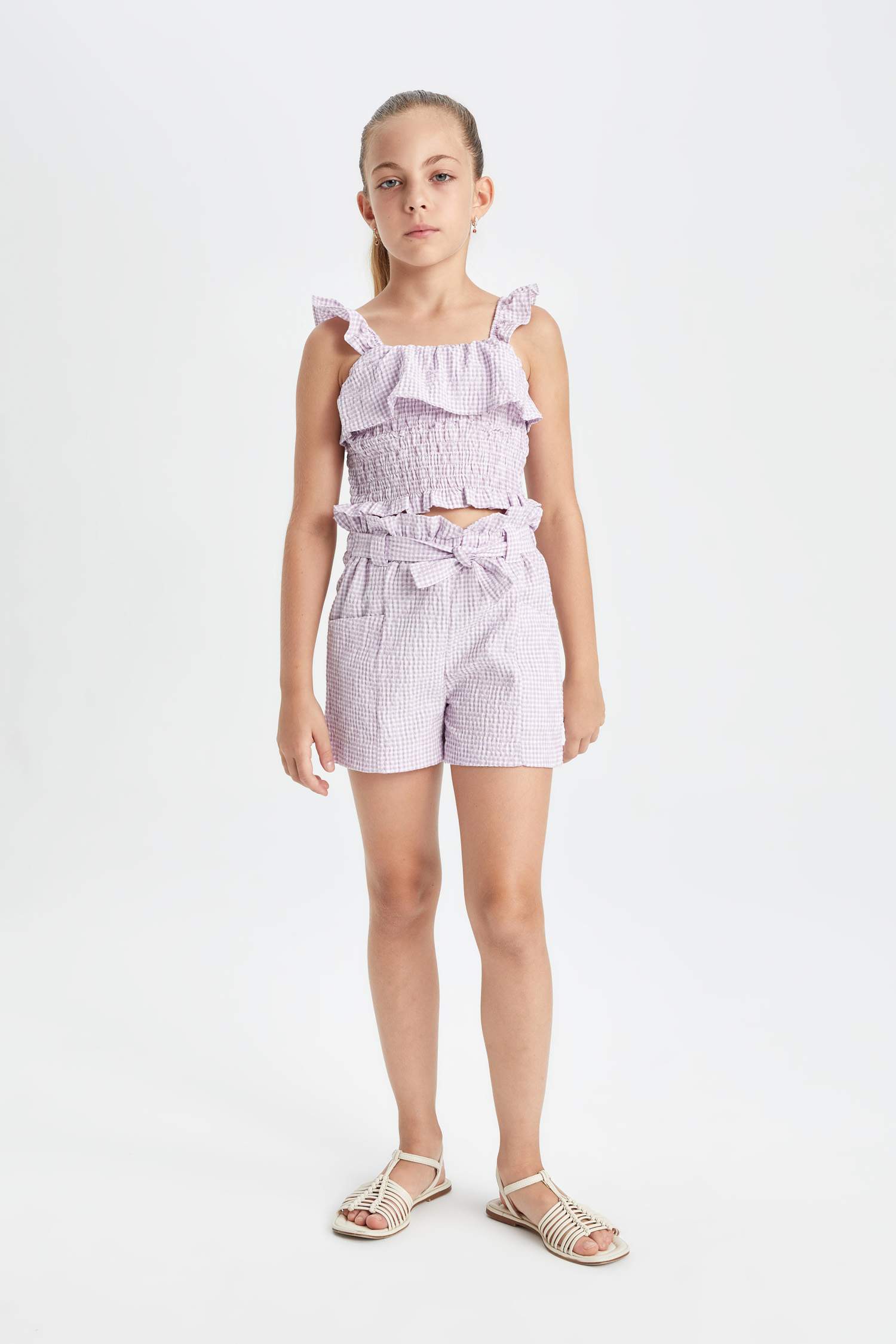 Girl Short Sleeve Blouse