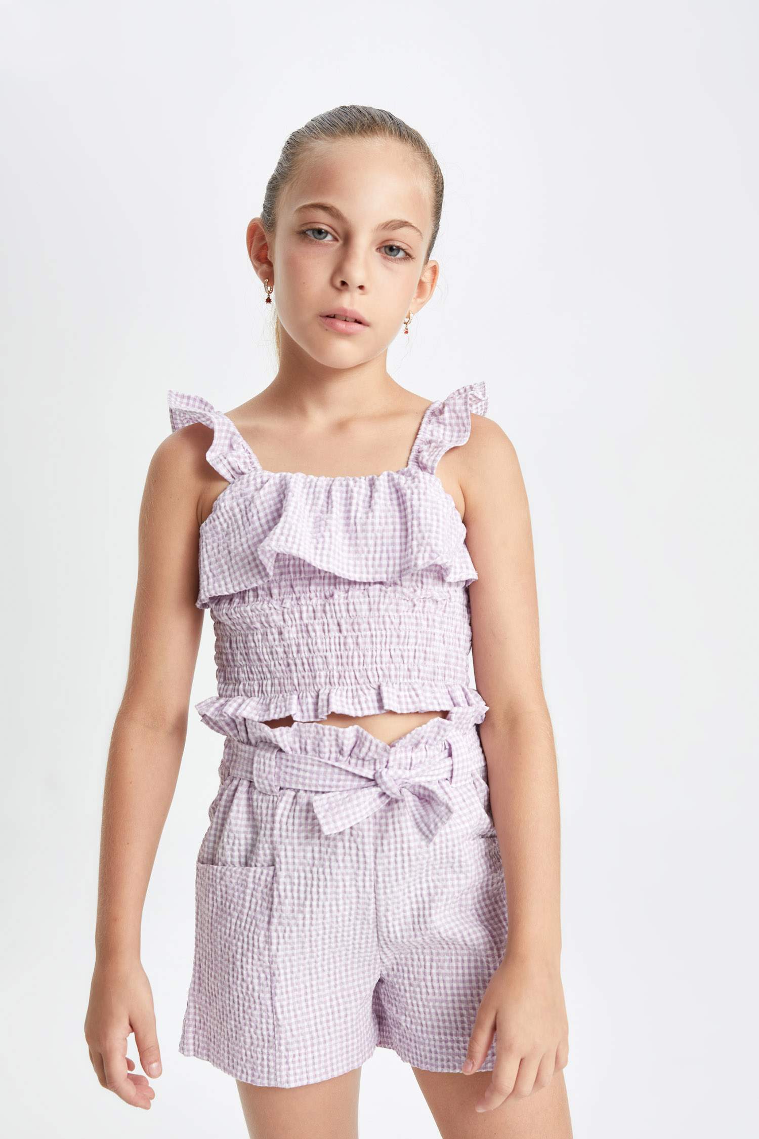 Girl Short Sleeve Blouse