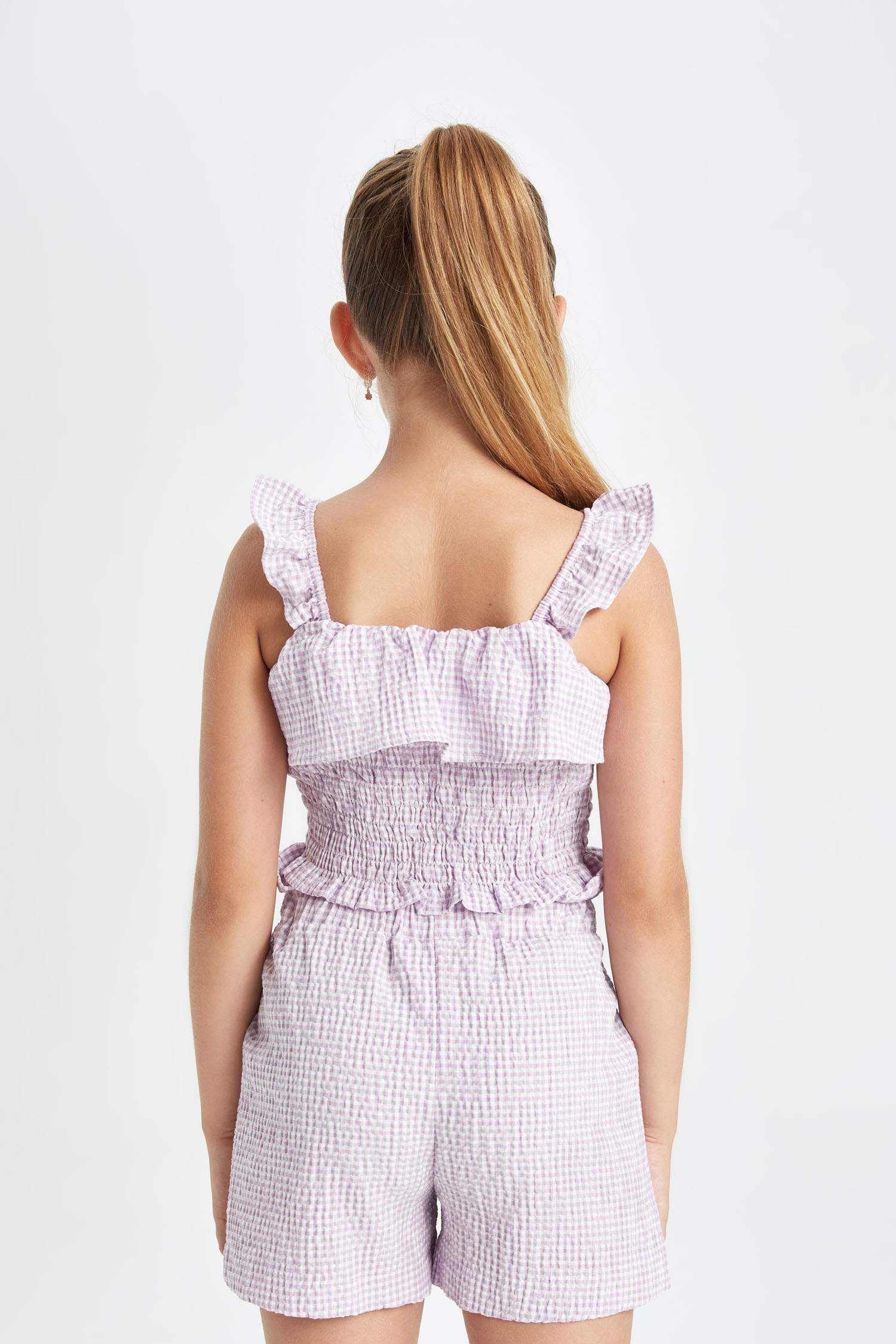 Girl Short Sleeve Blouse