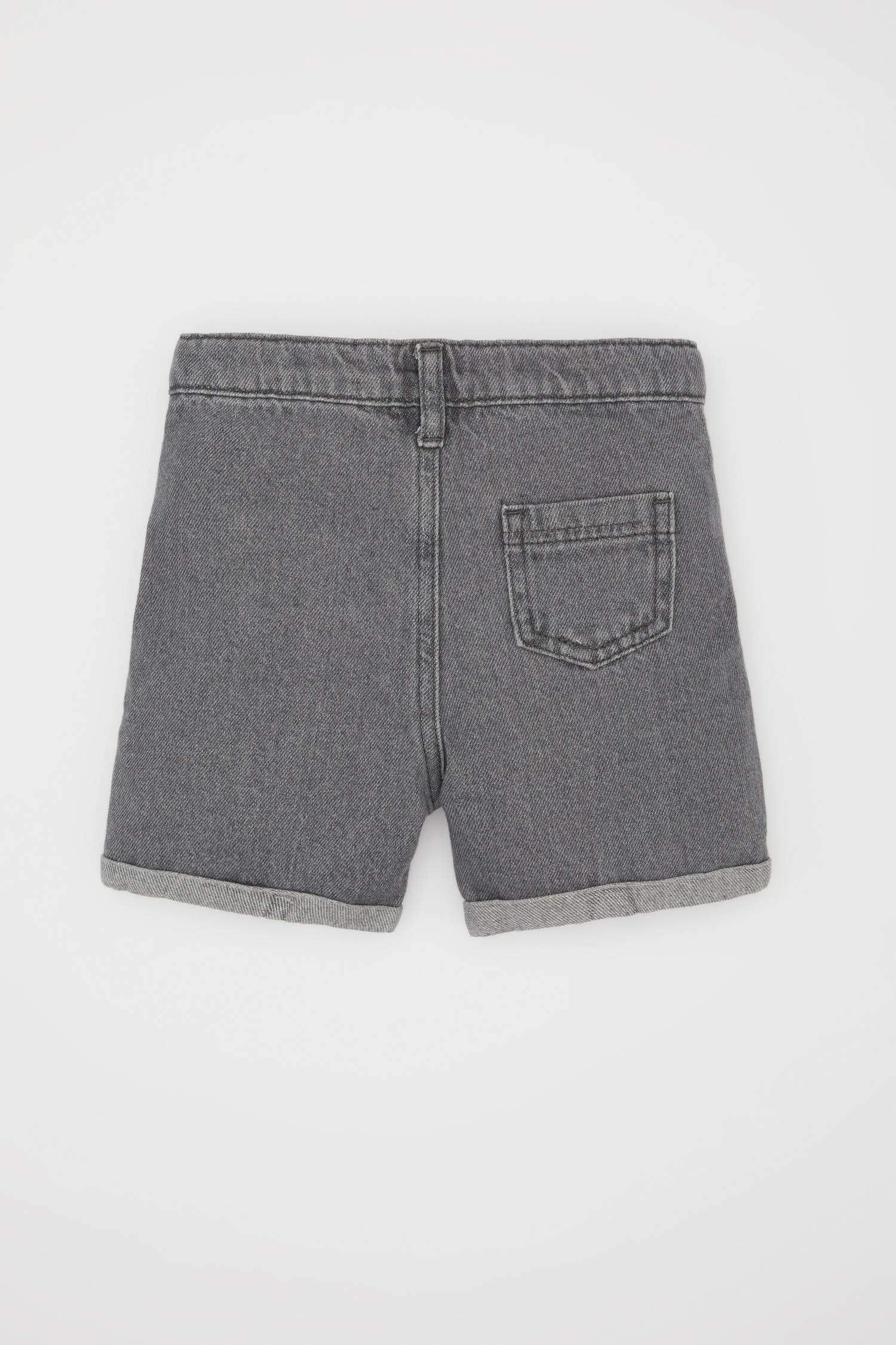 Baby Boy Regular Fit Denim Shorts