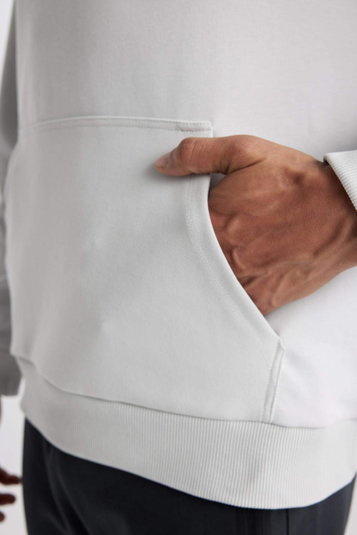 DeFactoFit Standard Fit Skuba Diving Fabric Sweatshirt