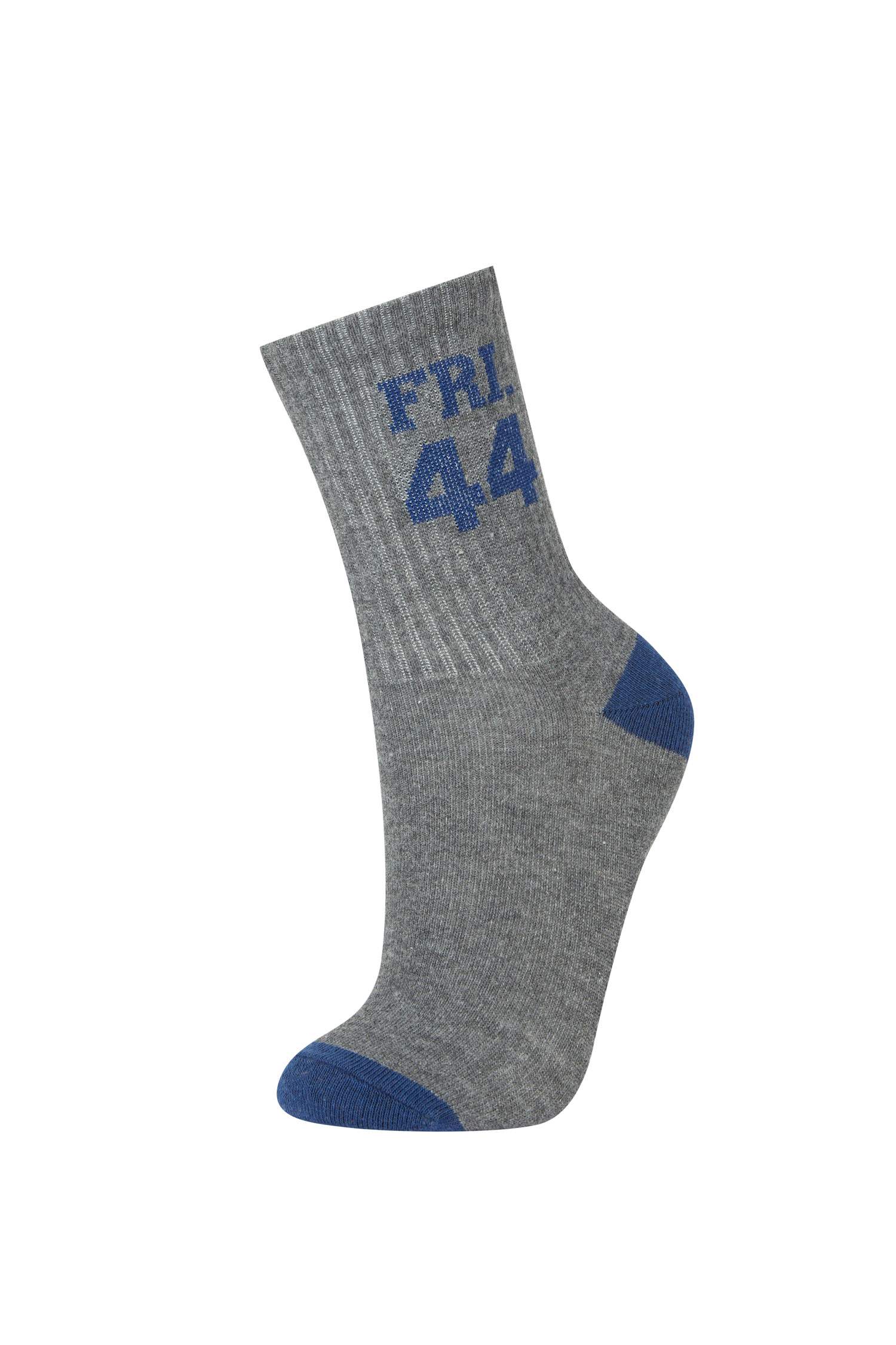 جوارب طويلة قطن ولادي - 3 قطع