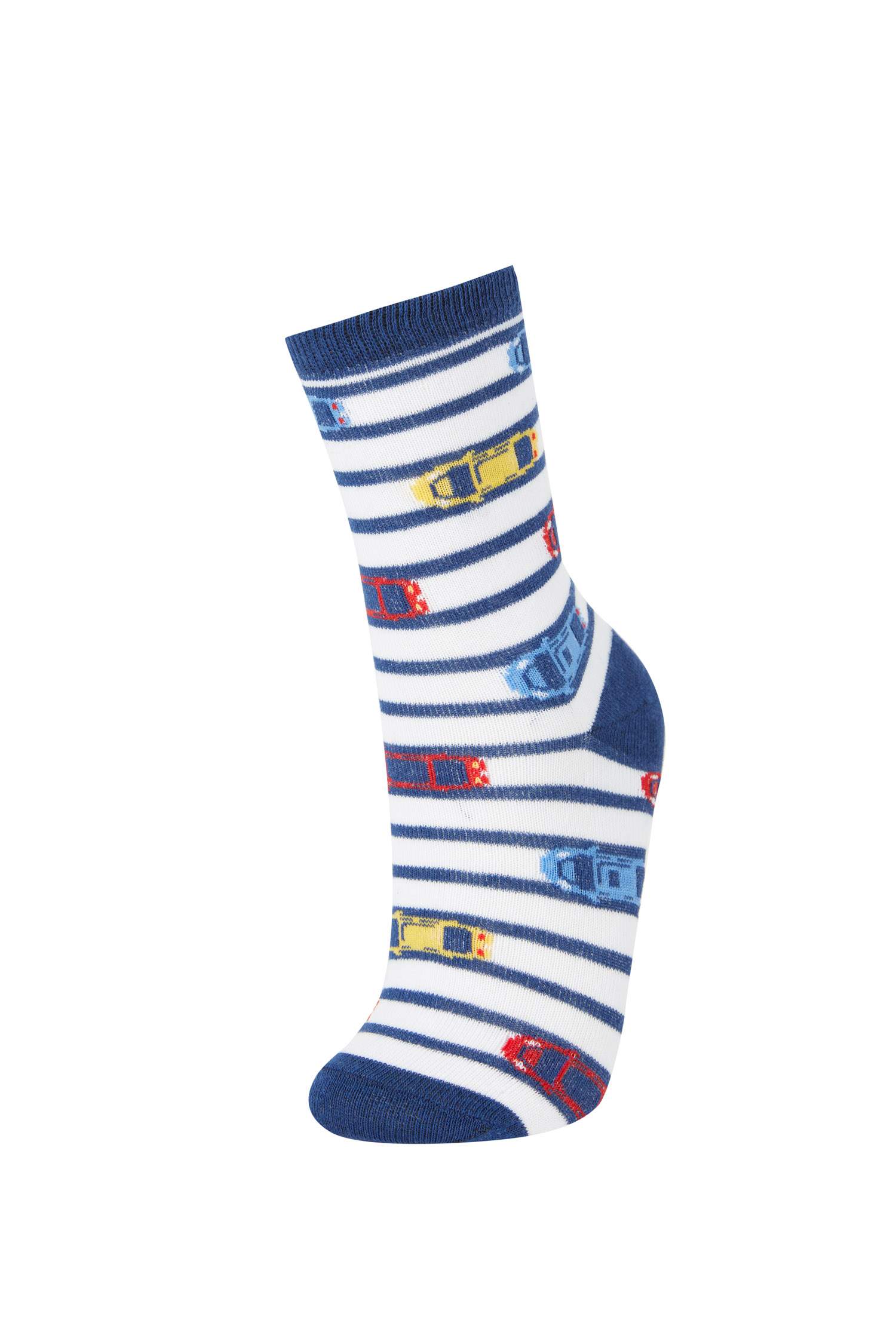 Длинные носки из хлопка для мальчиков, 3 пары