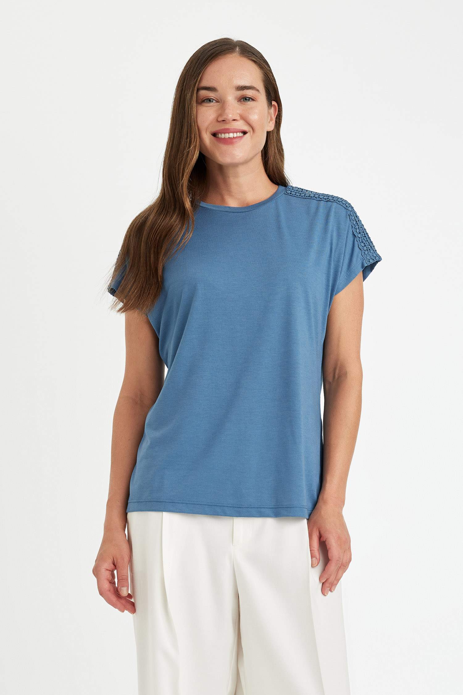 Crew Neck Short Sleeve T-Shirt