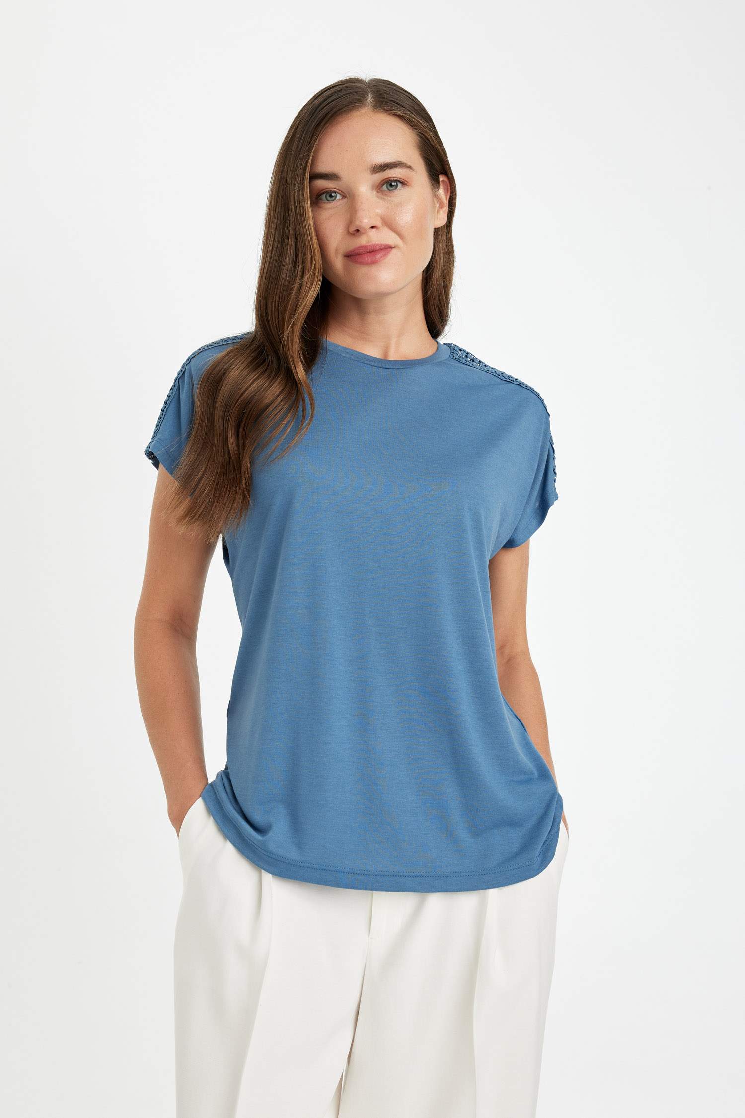 Crew Neck Short Sleeve T-Shirt