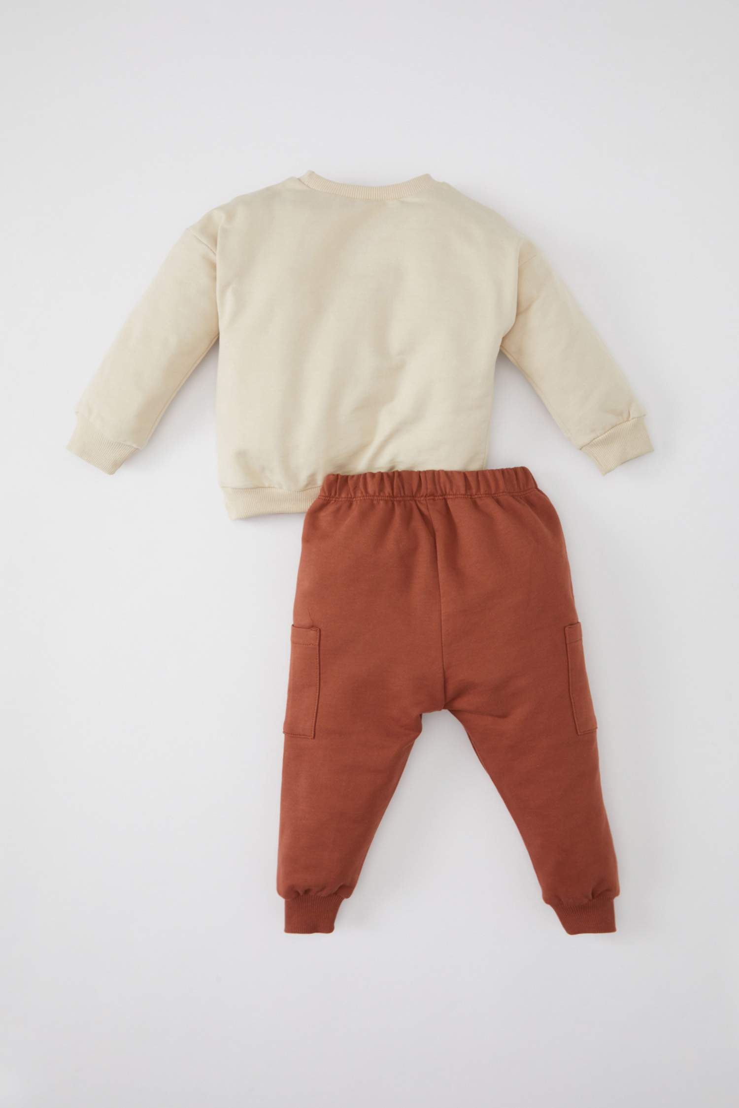 Baby Boy Printed Sweatshirt Sweatpants 2 Piece Set