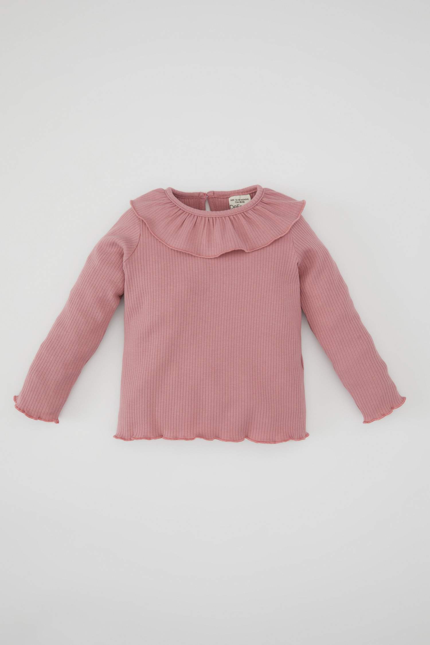 T-Shirt à coupe régulière et à Manches Longues pour Bébé Fille