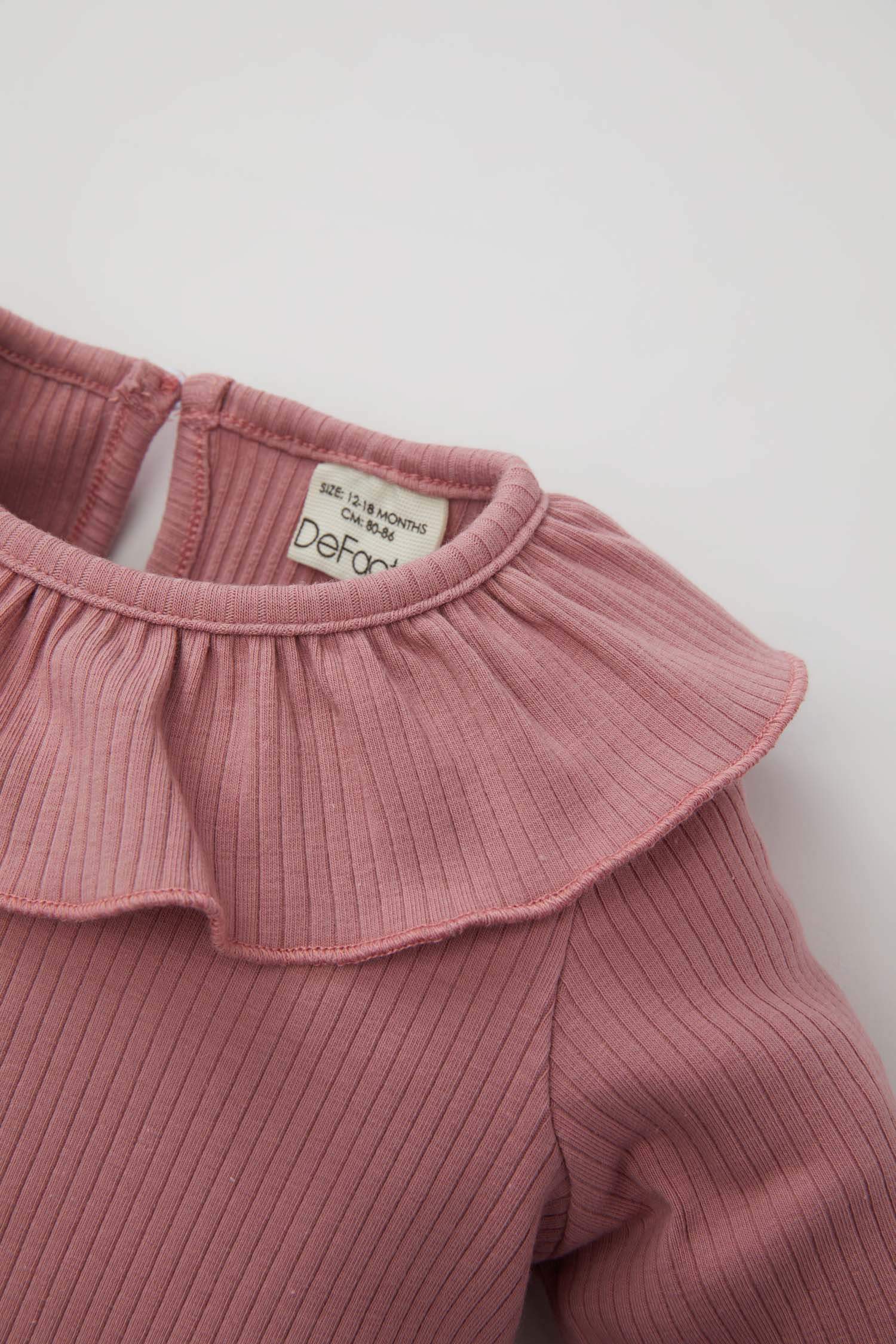 T-Shirt à coupe régulière et à Manches Longues pour Bébé Fille