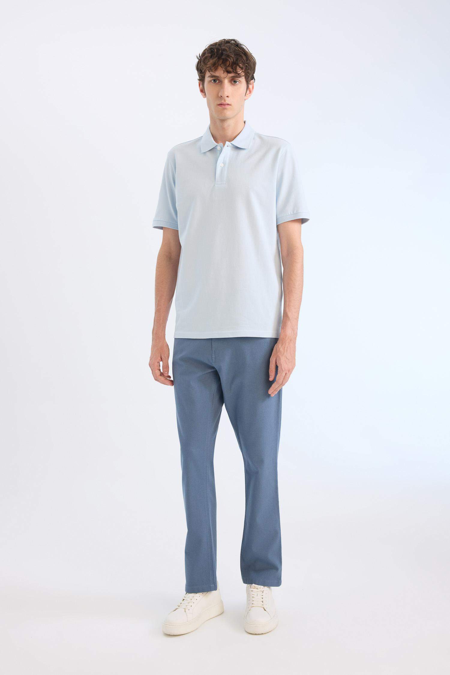 Slim Fit Dar Kesim Dar Paça Chino Kanvas Pantolon