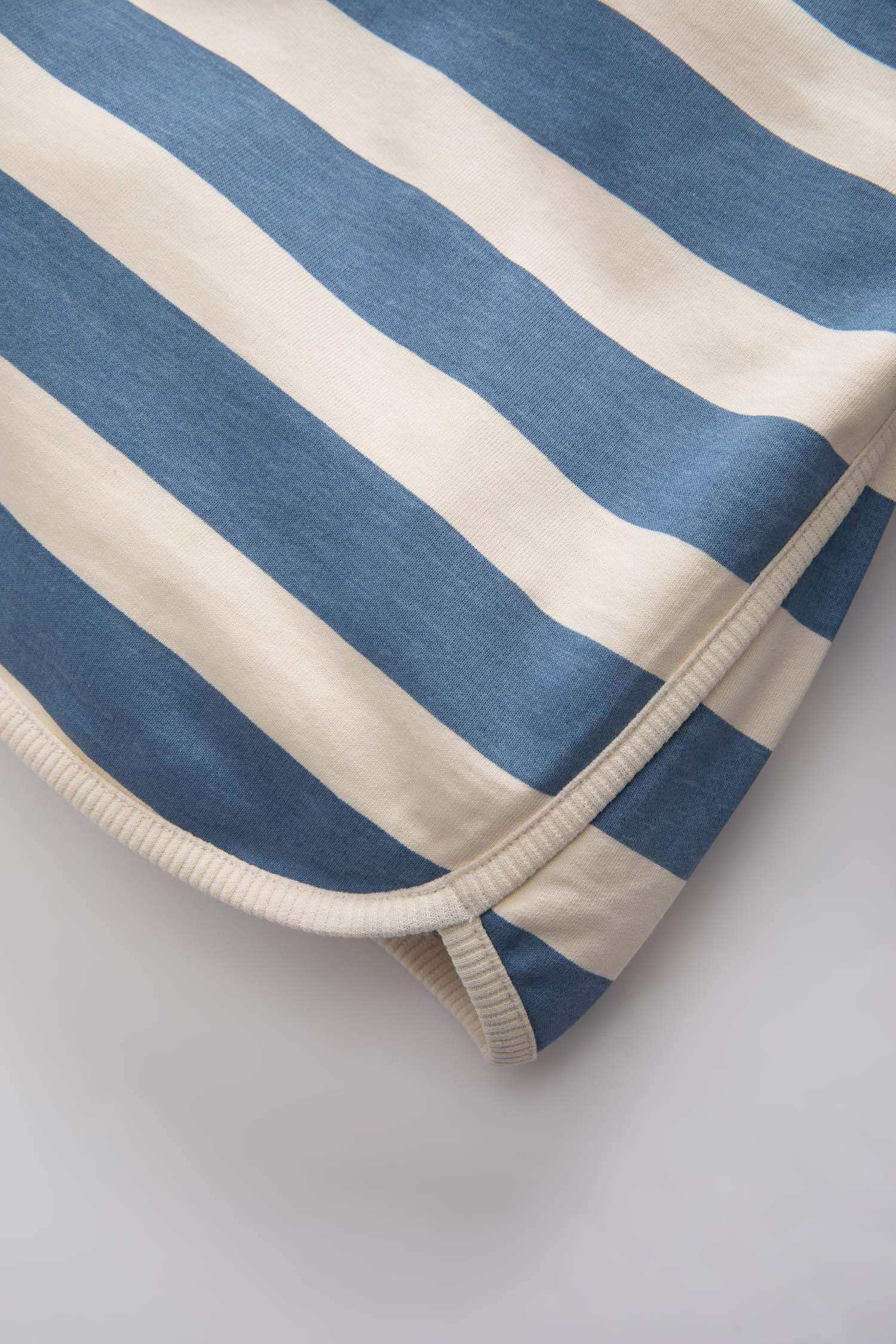 Sweatshirt Rayé Col Rond pour Bébé Fille