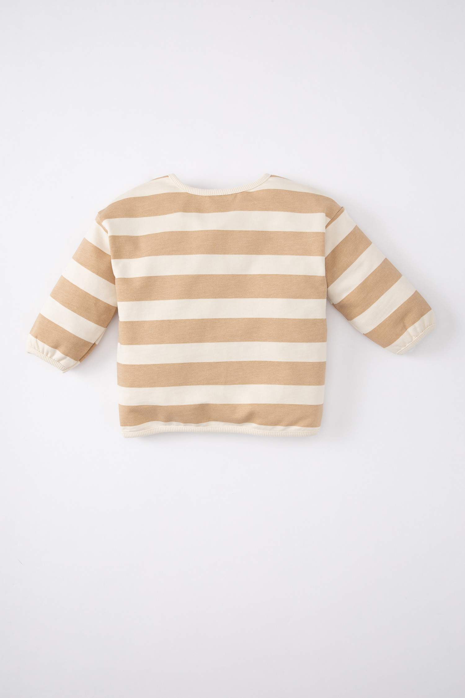 سويت شيرت بيبي بناتي فيزوني مخطط قصة عادية