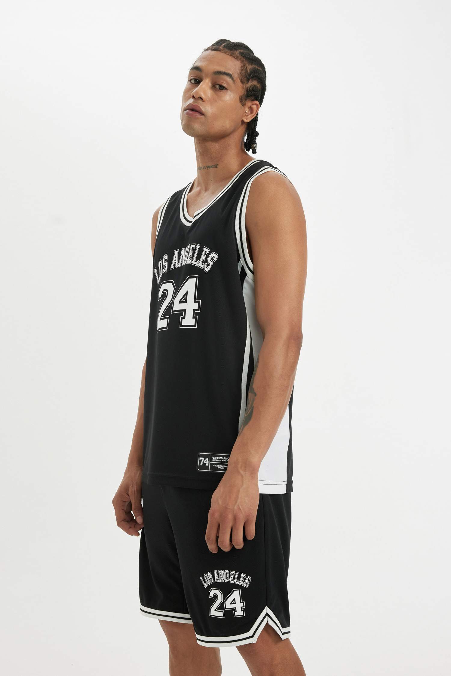 DeFactoFit Standard Fit Heavy Fabric Sleeveless T-Shirt