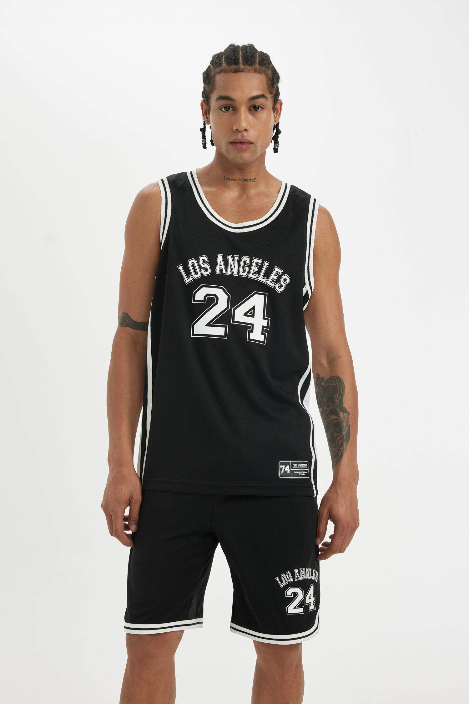 DeFactoFit Standard Fit Heavy Fabric Sleeveless T-Shirt