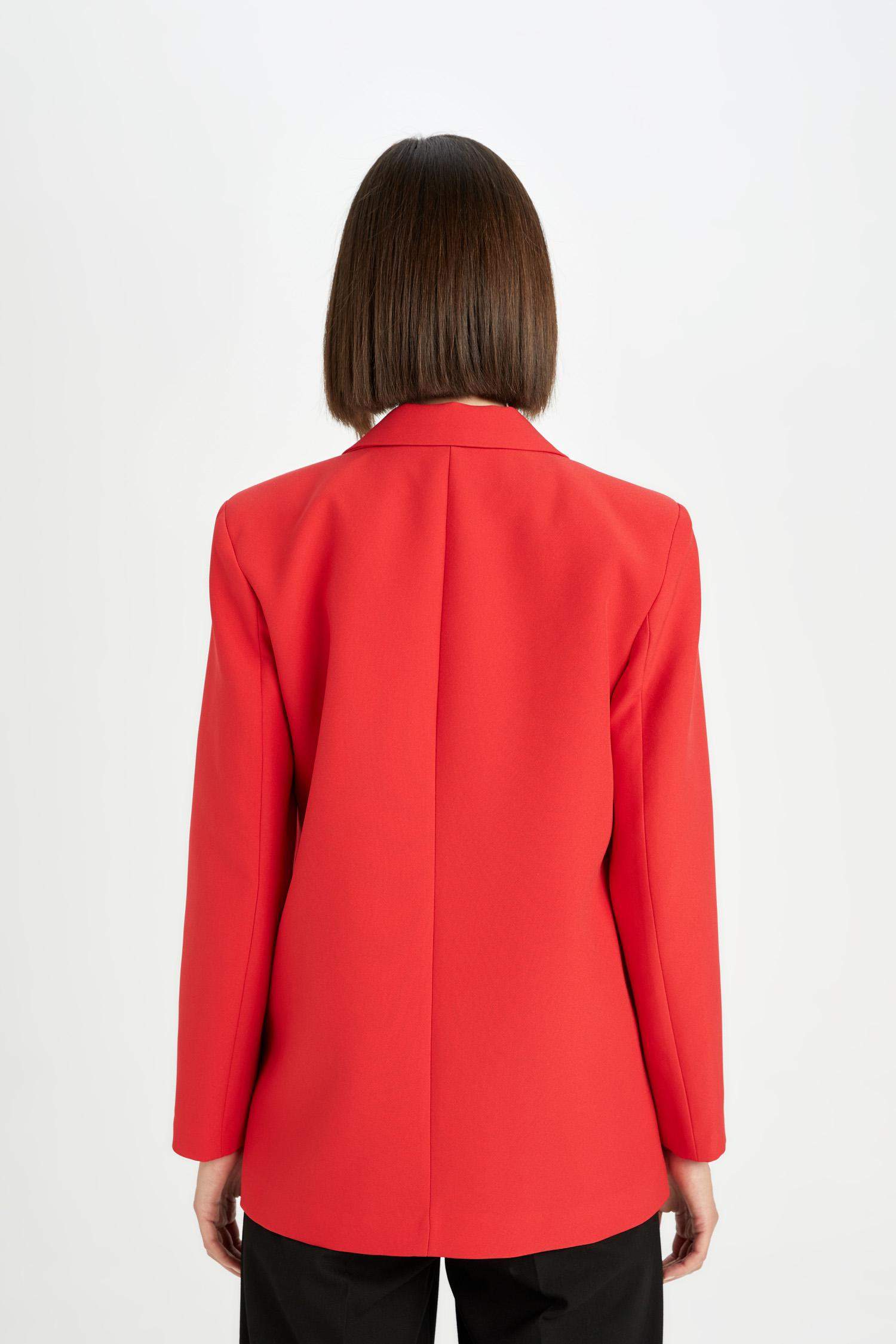 Veste Blazer Oversize à Manches Longues