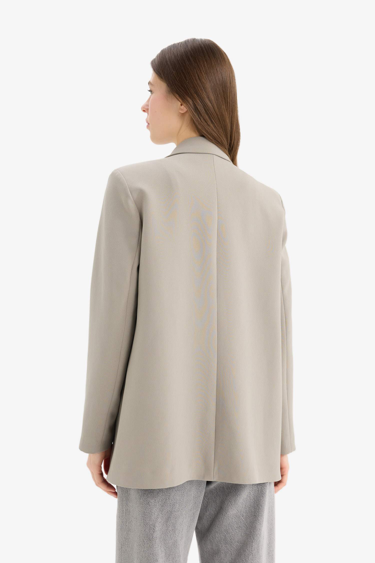 سترة بليزر اوفر سايز بياخة جاكيت