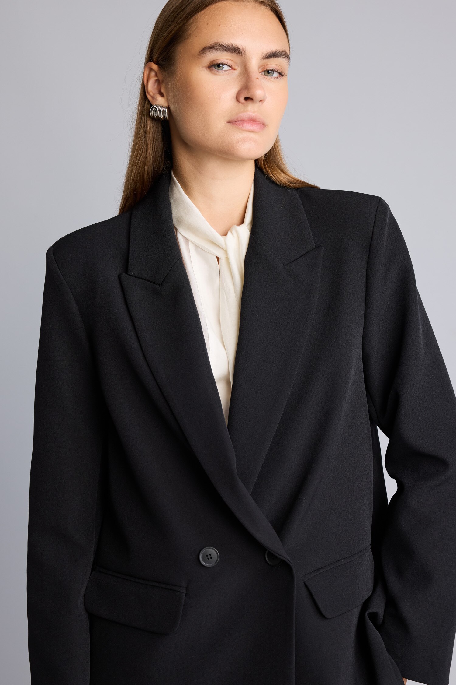 DeFacto Oversıze Blazer Ceket görsel 8