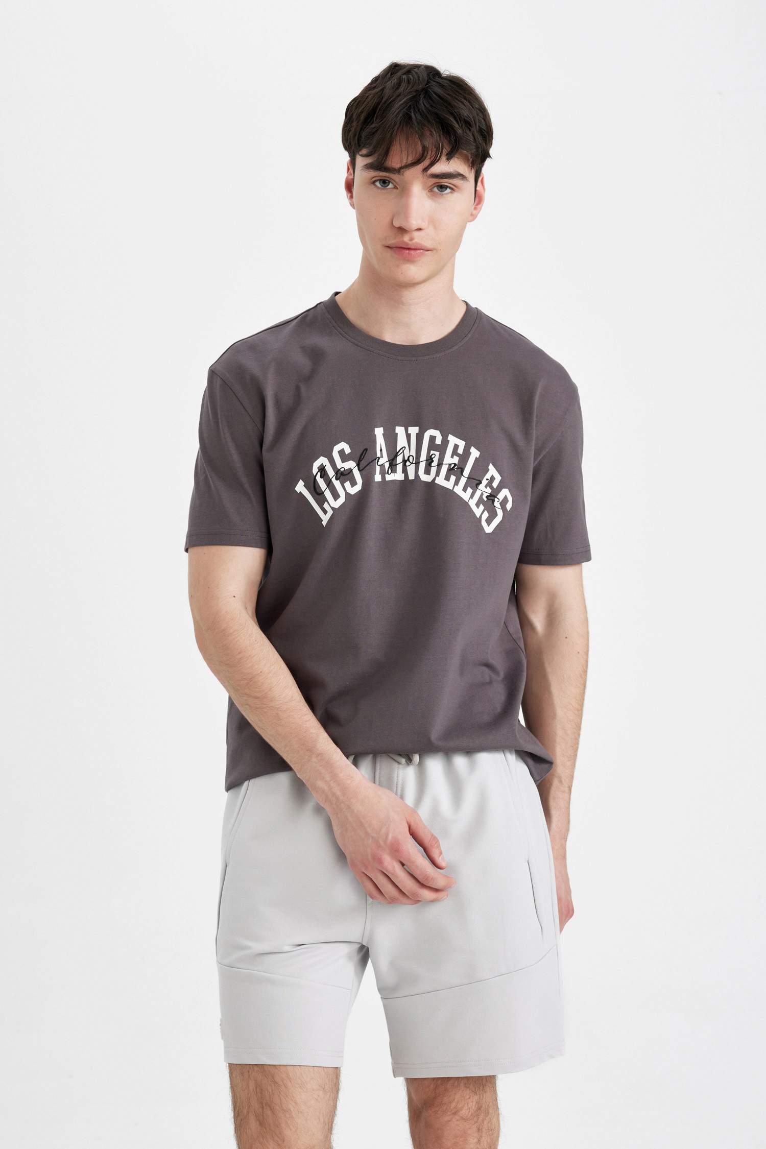 Regular Fit Crew Neck Short Sleeve T-Shirt
