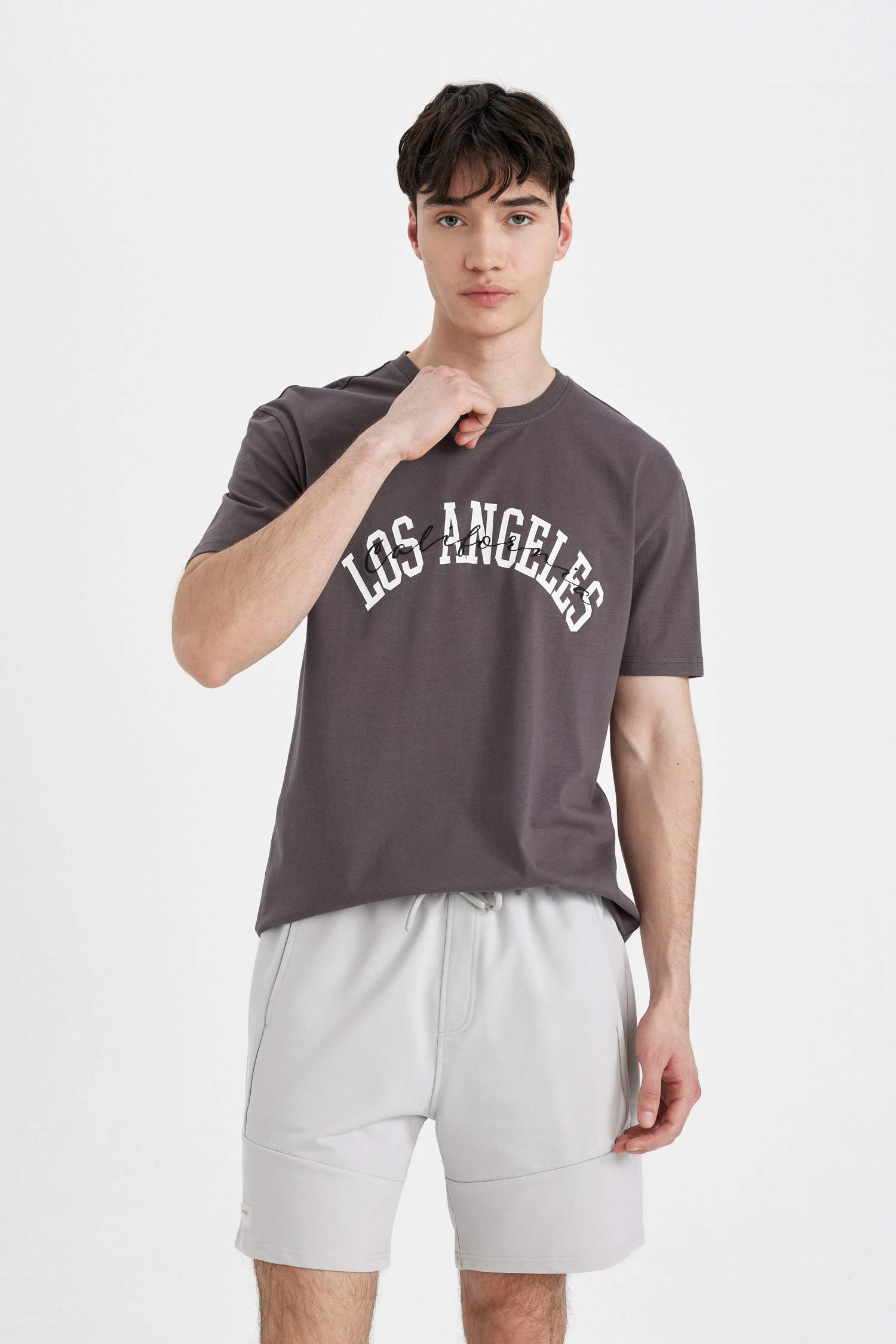 Regular Fit Crew Neck Short Sleeve T-Shirt