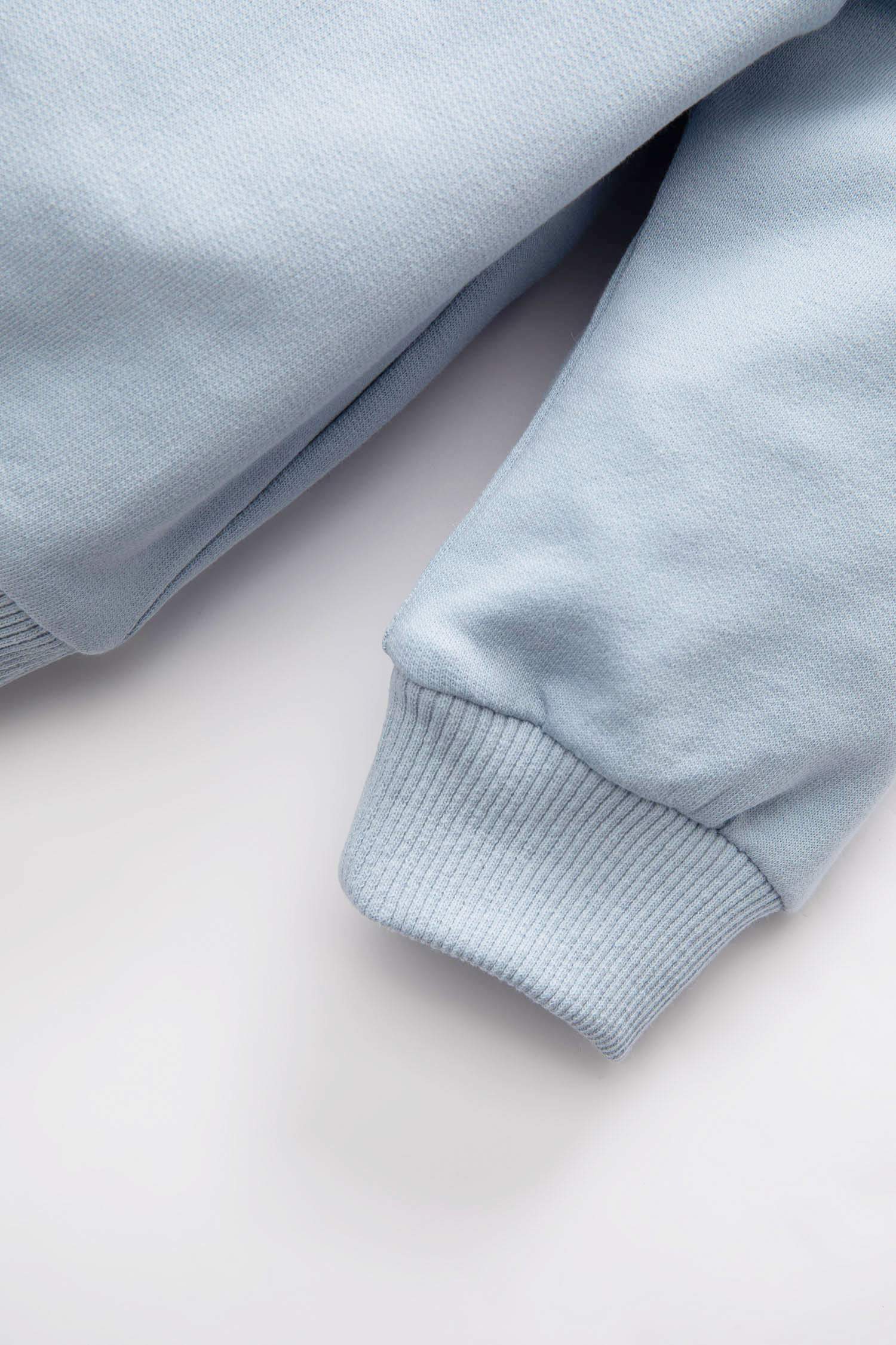 Baby Boy Shirt Collar Printed Sweatshirt