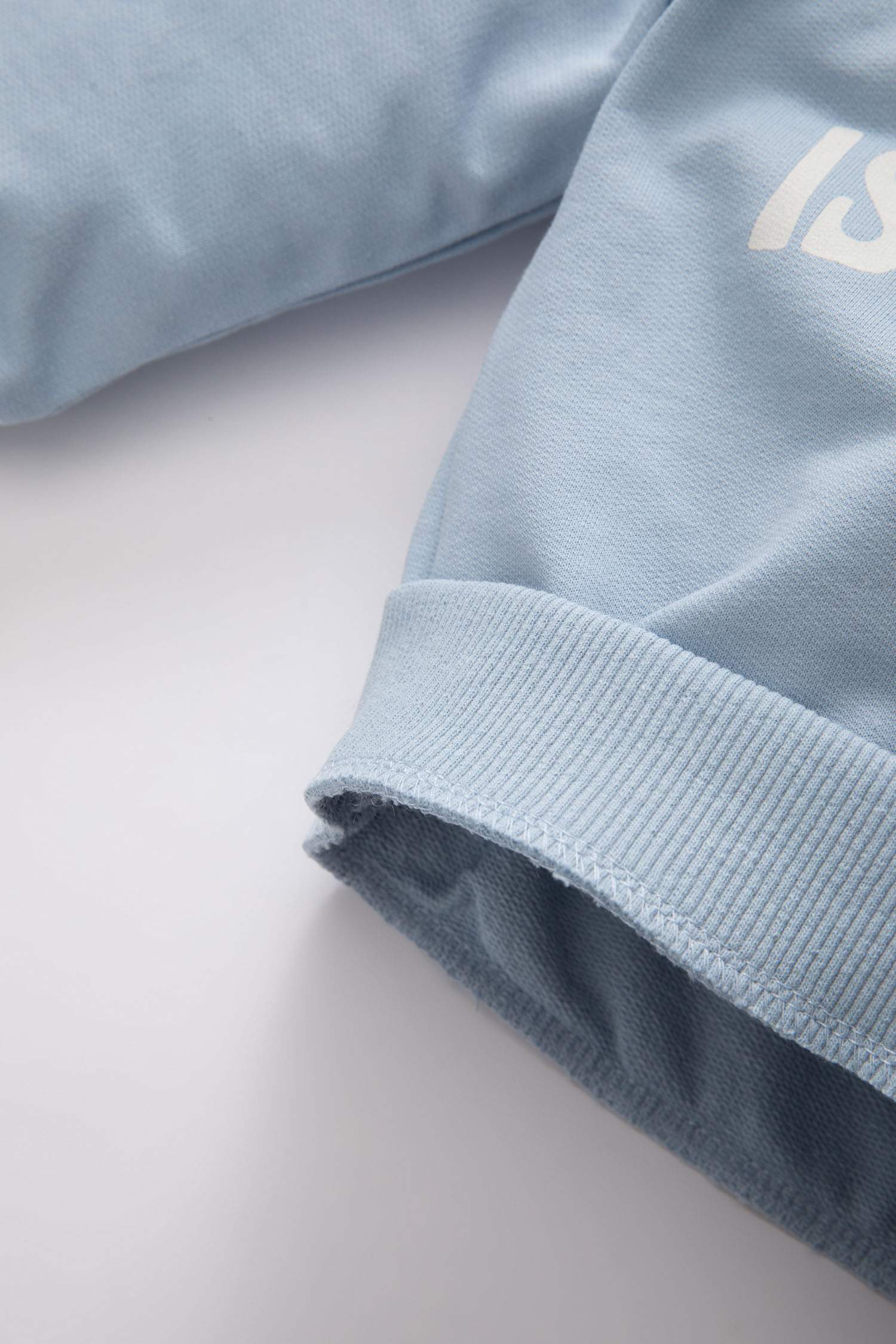 Baby Boy Shirt Collar Printed Sweatshirt