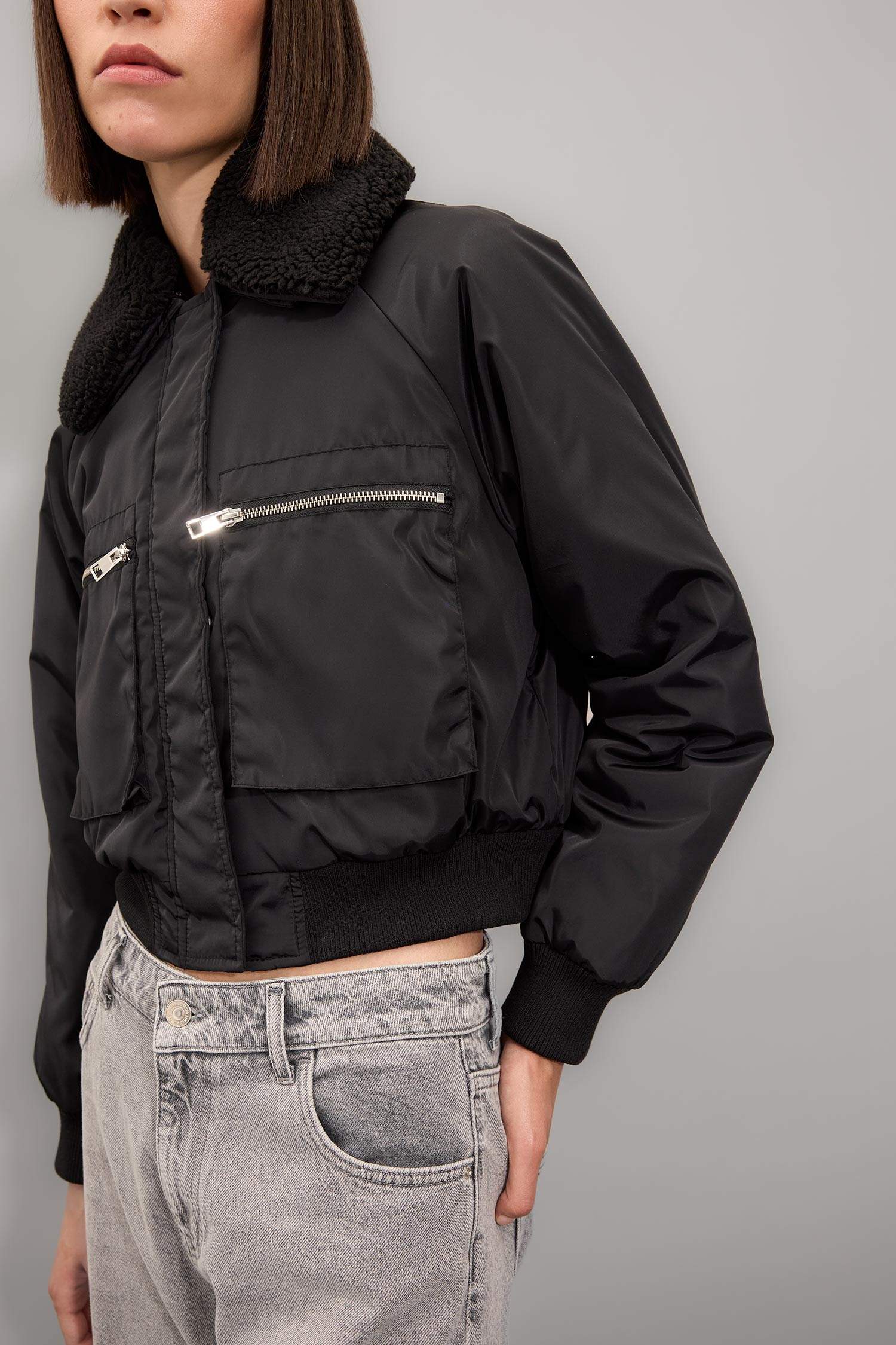 жейде мойыны тафетта Пальто