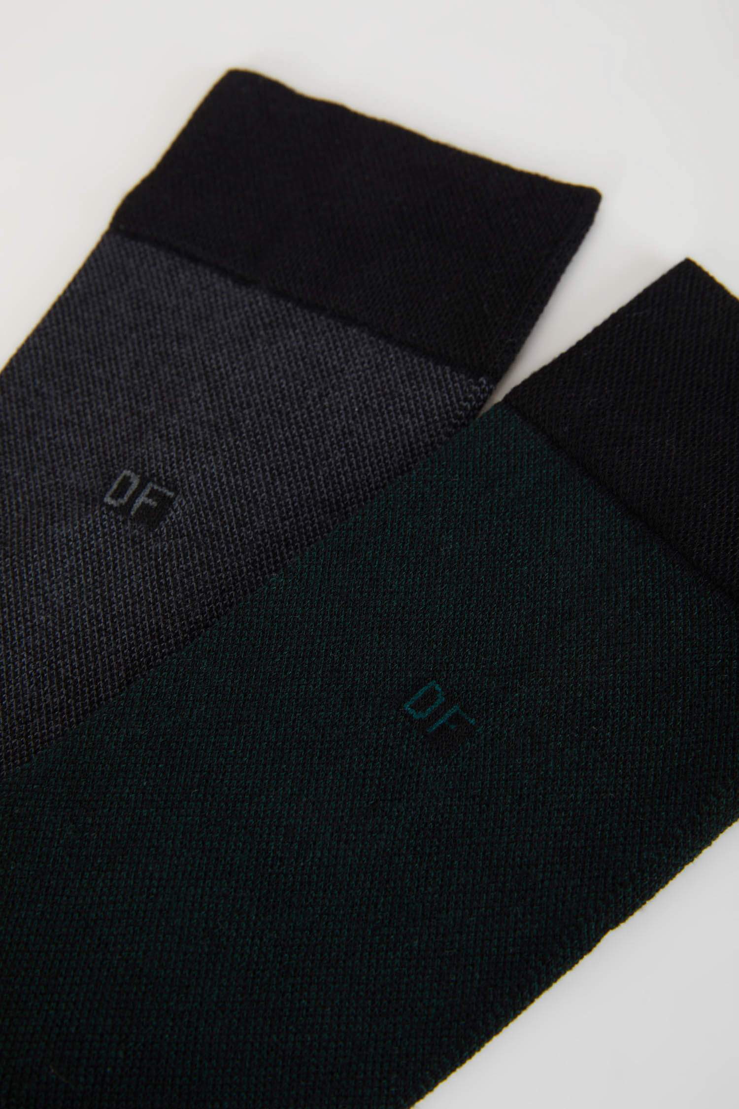 Erkek Dikişsiz Ultra Soft 2'li  Bambu Premium Uzun Çorap