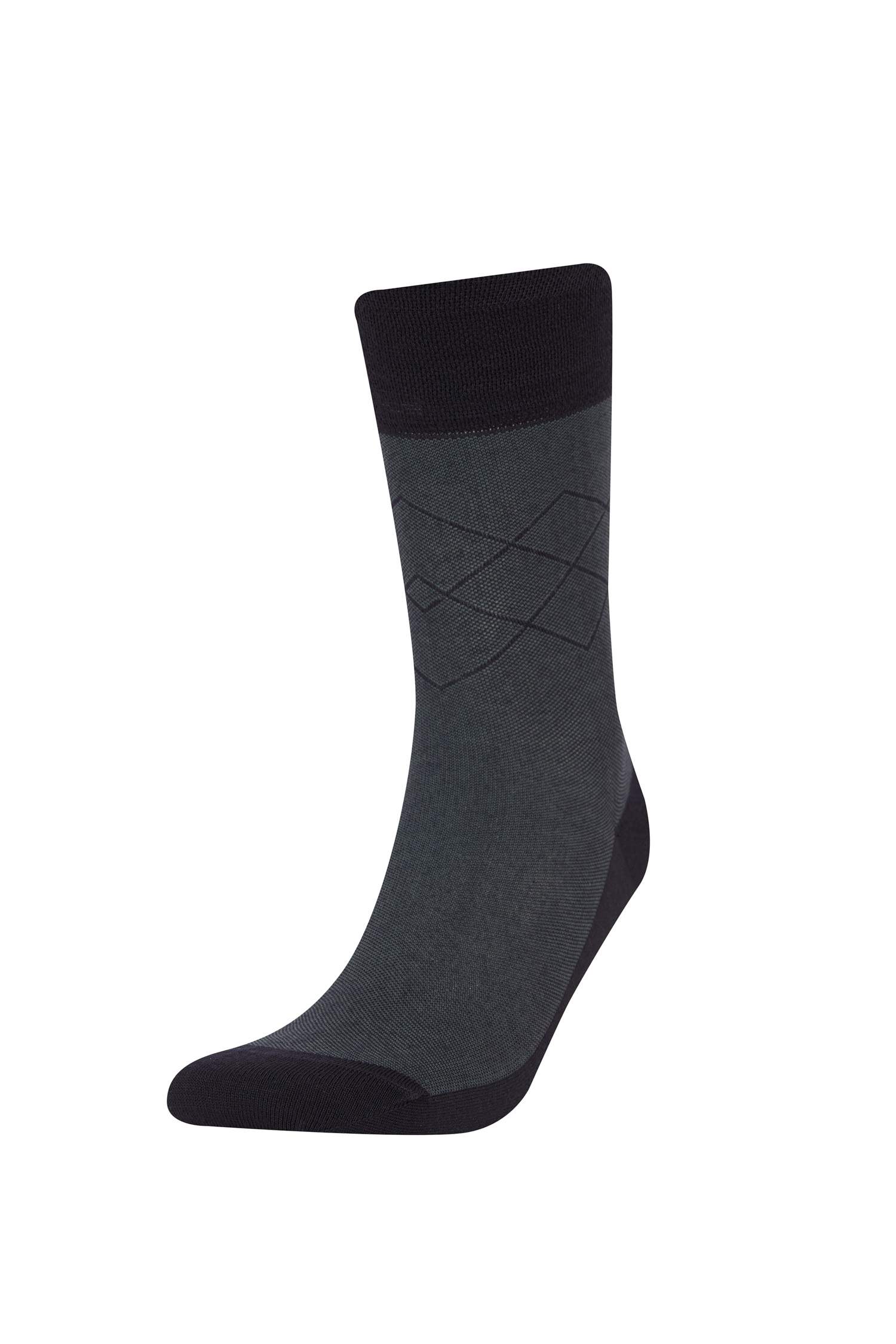 Man Seamless 2 Piece Bamboo Long Socks