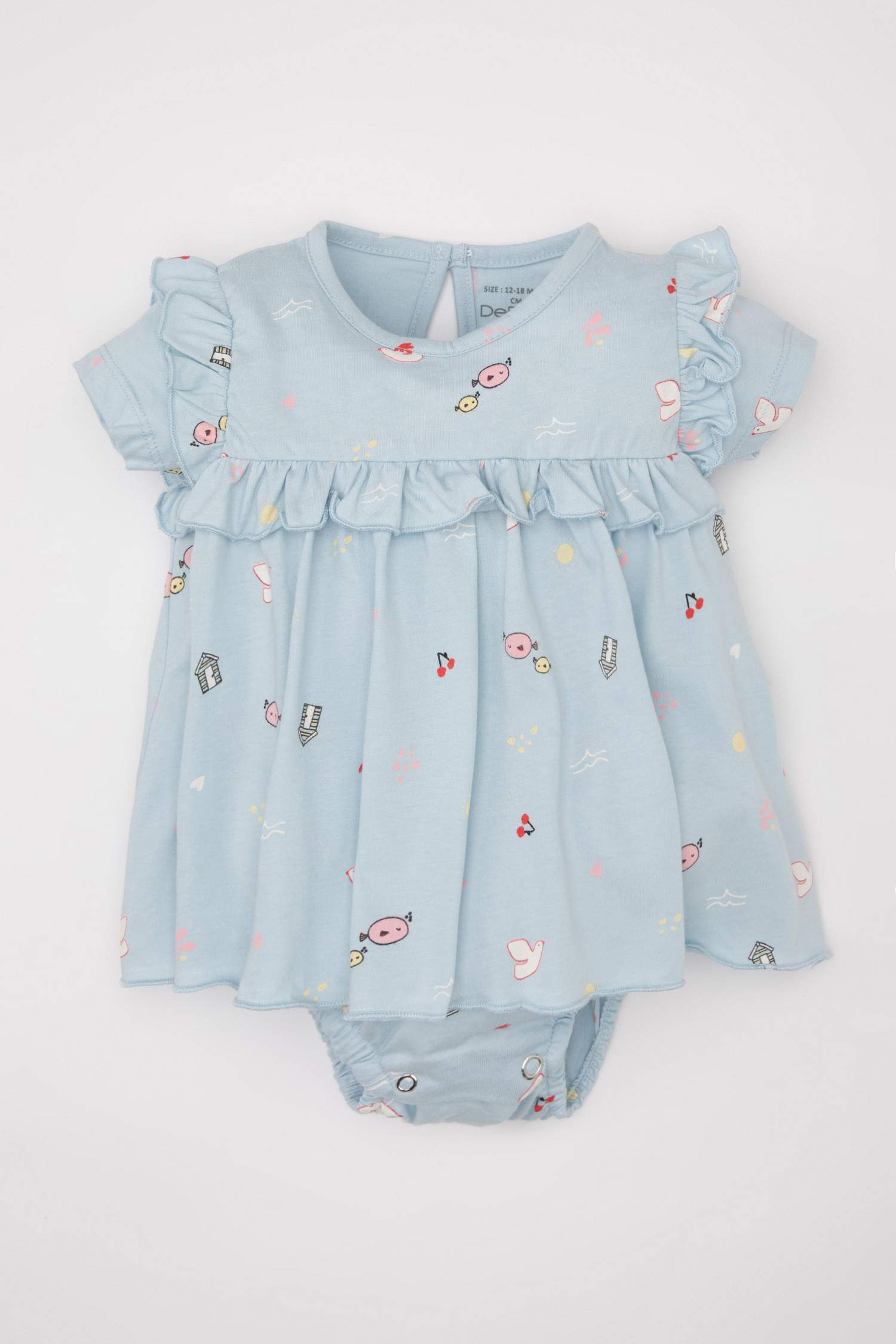 جمبسوت بناتي حديثي الولادة بطبعة بحر