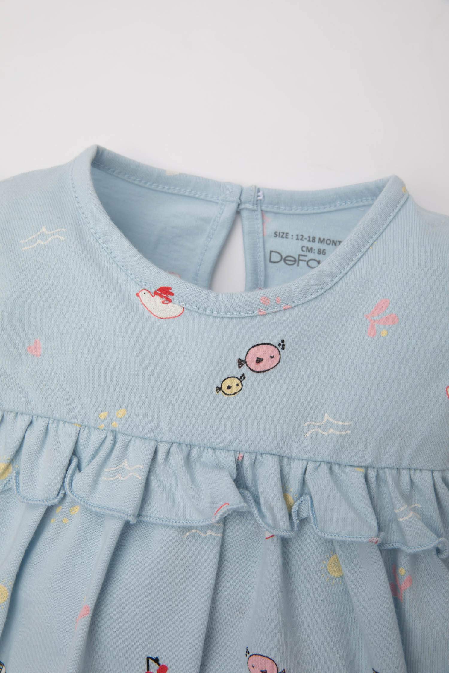 جمبسوت بناتي حديثي الولادة بطبعة بحر