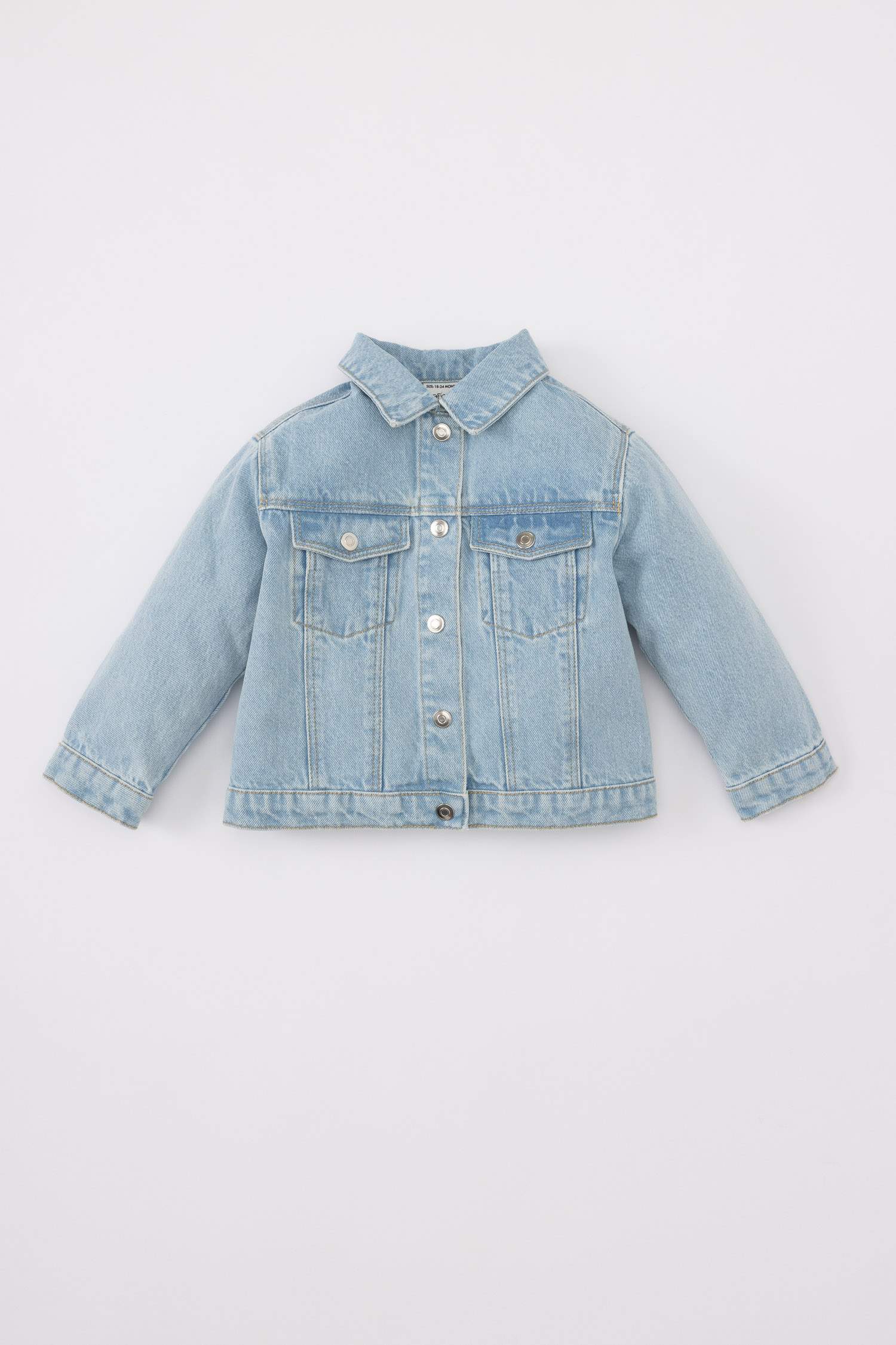 Regular Fit Mickey & Minnie Licensed Denim Jacket