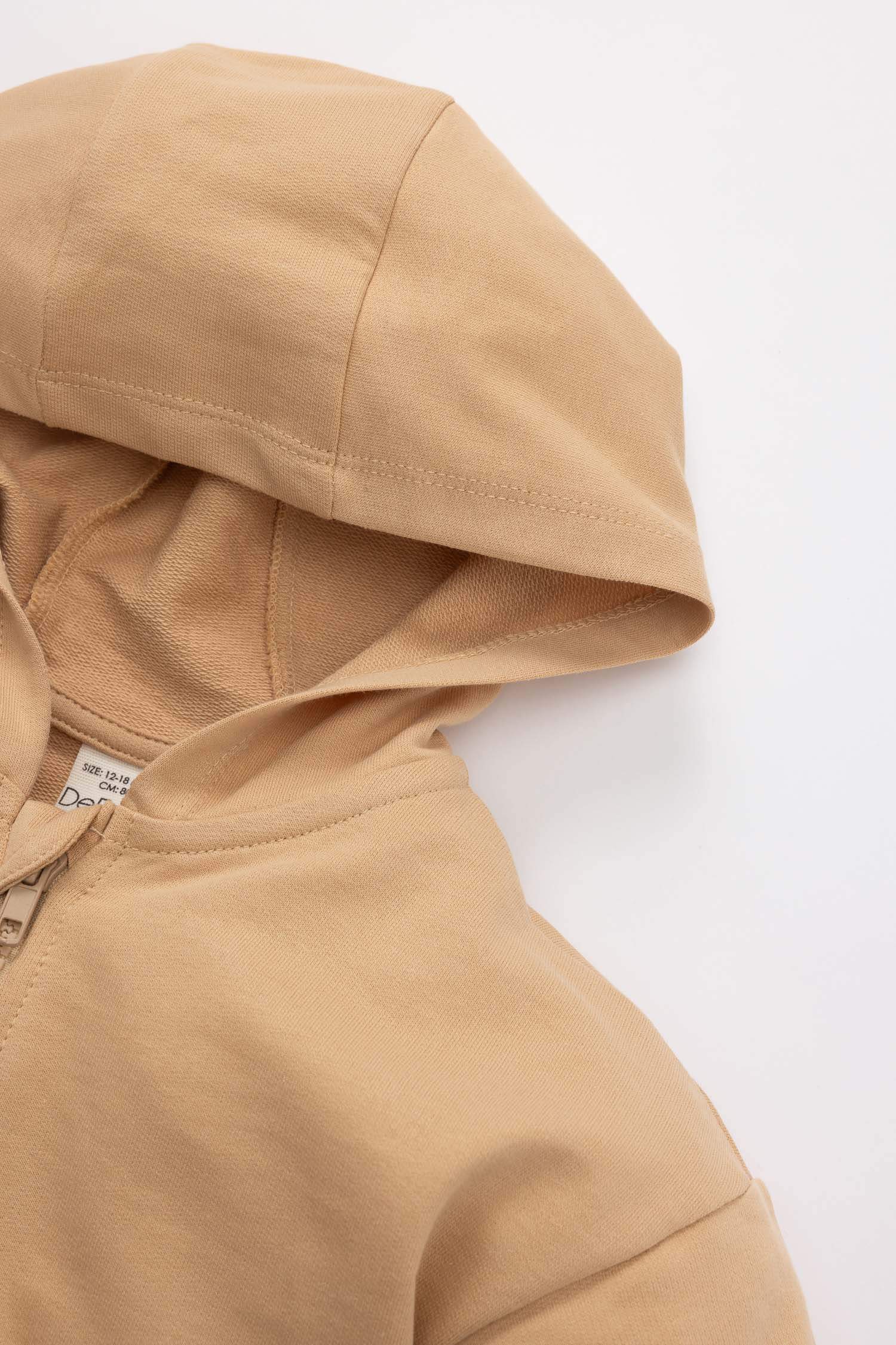 Sweatshirt à Capuche Zippé Pour Bébé Garçon