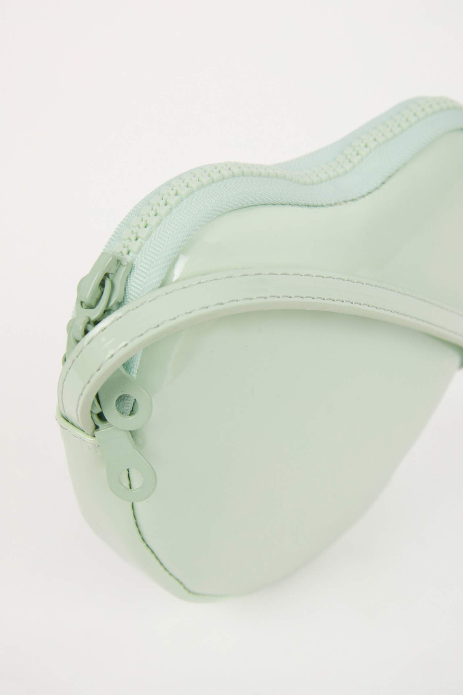 Girl Shiny Faux Leather Heart Patterned Handbag