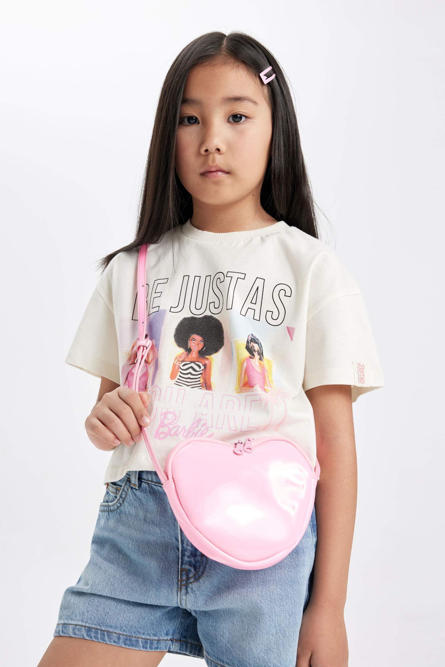 Kız Çocuk Suni Deri Çapraz Çanta