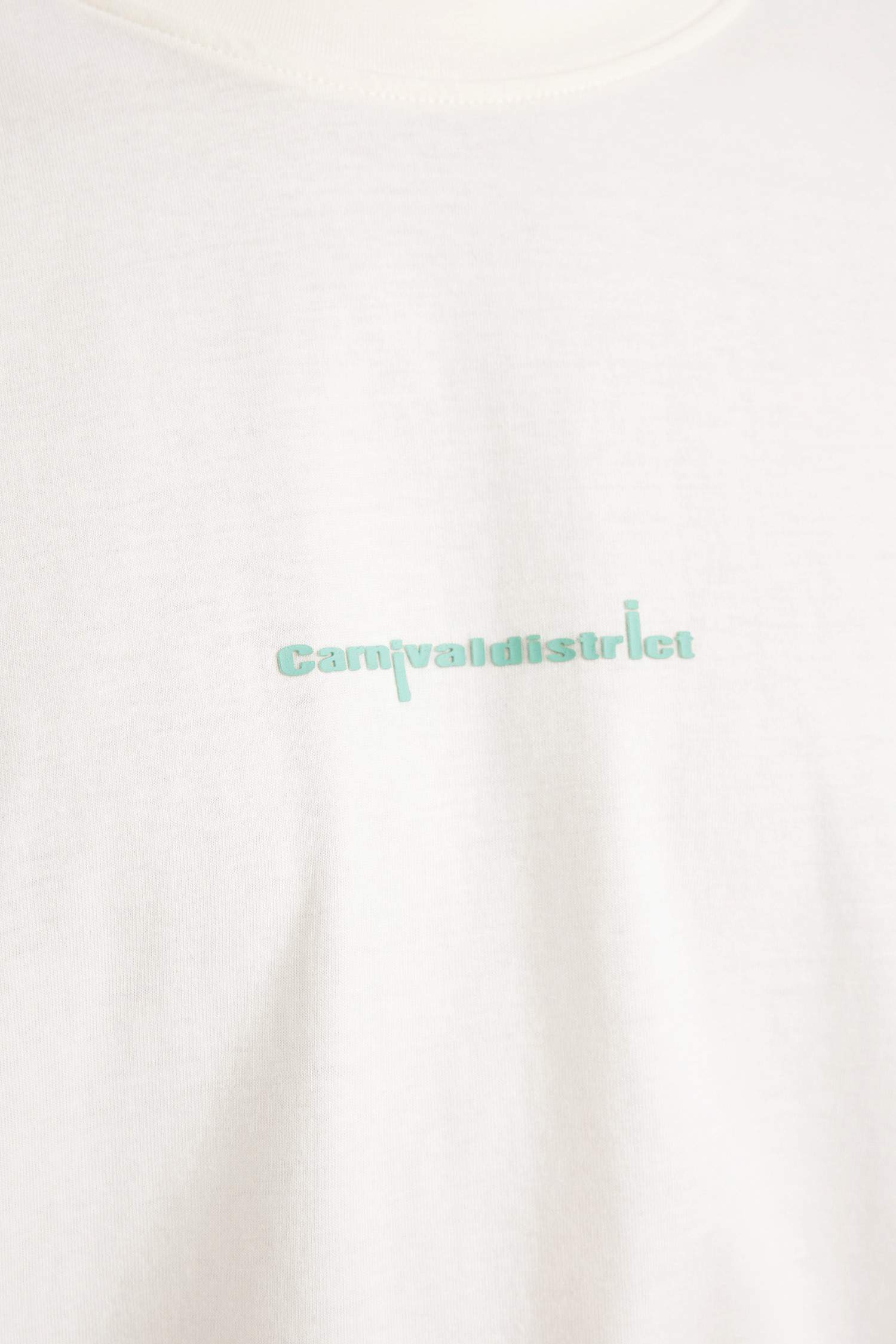 Loose Fit Crew Neck Back Printed Short Sleeve T-Shirt