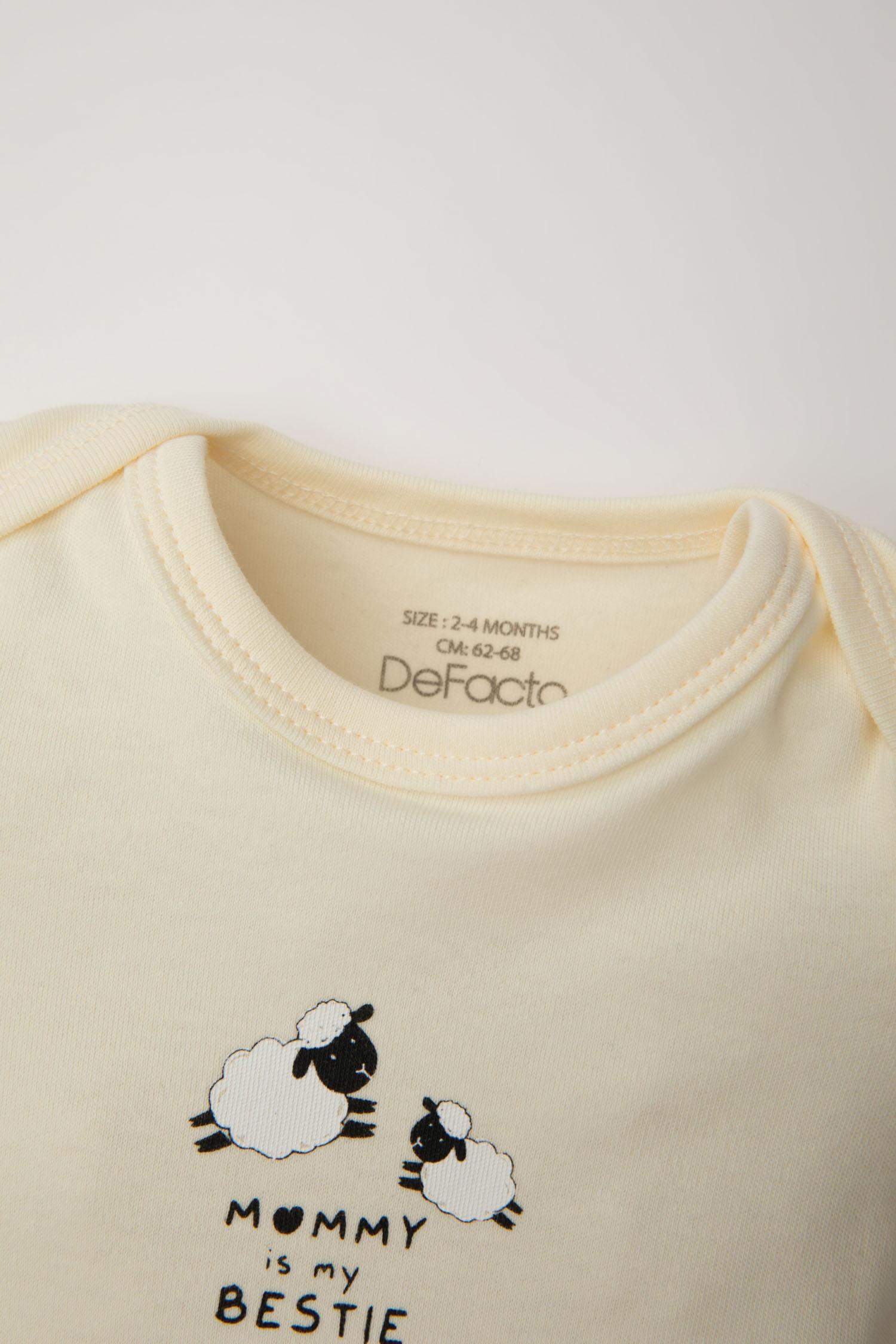 Baby Boy Patterned Snap Body 3 Piece Set