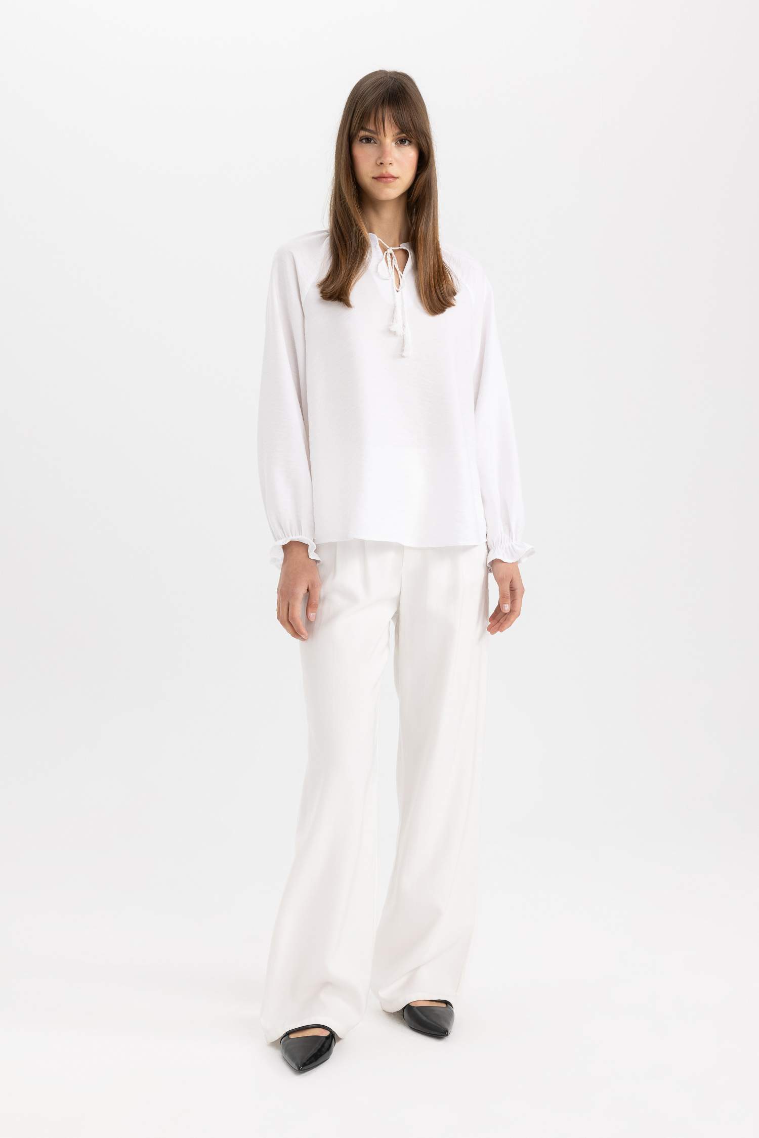 Relax Fit Long Sleeve Tunic