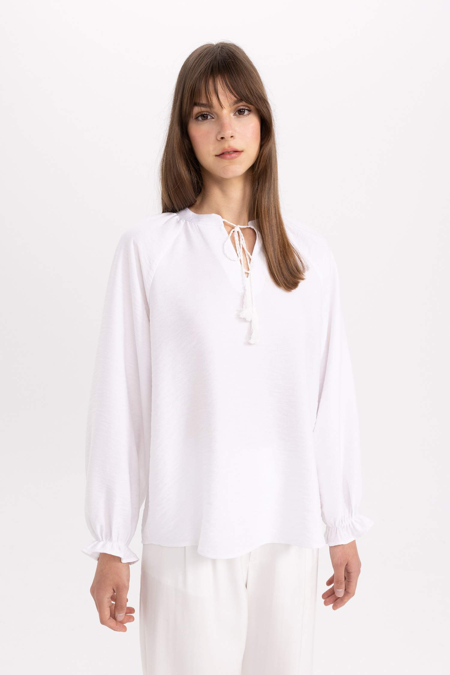 Relax Fit Long Sleeve Tunic