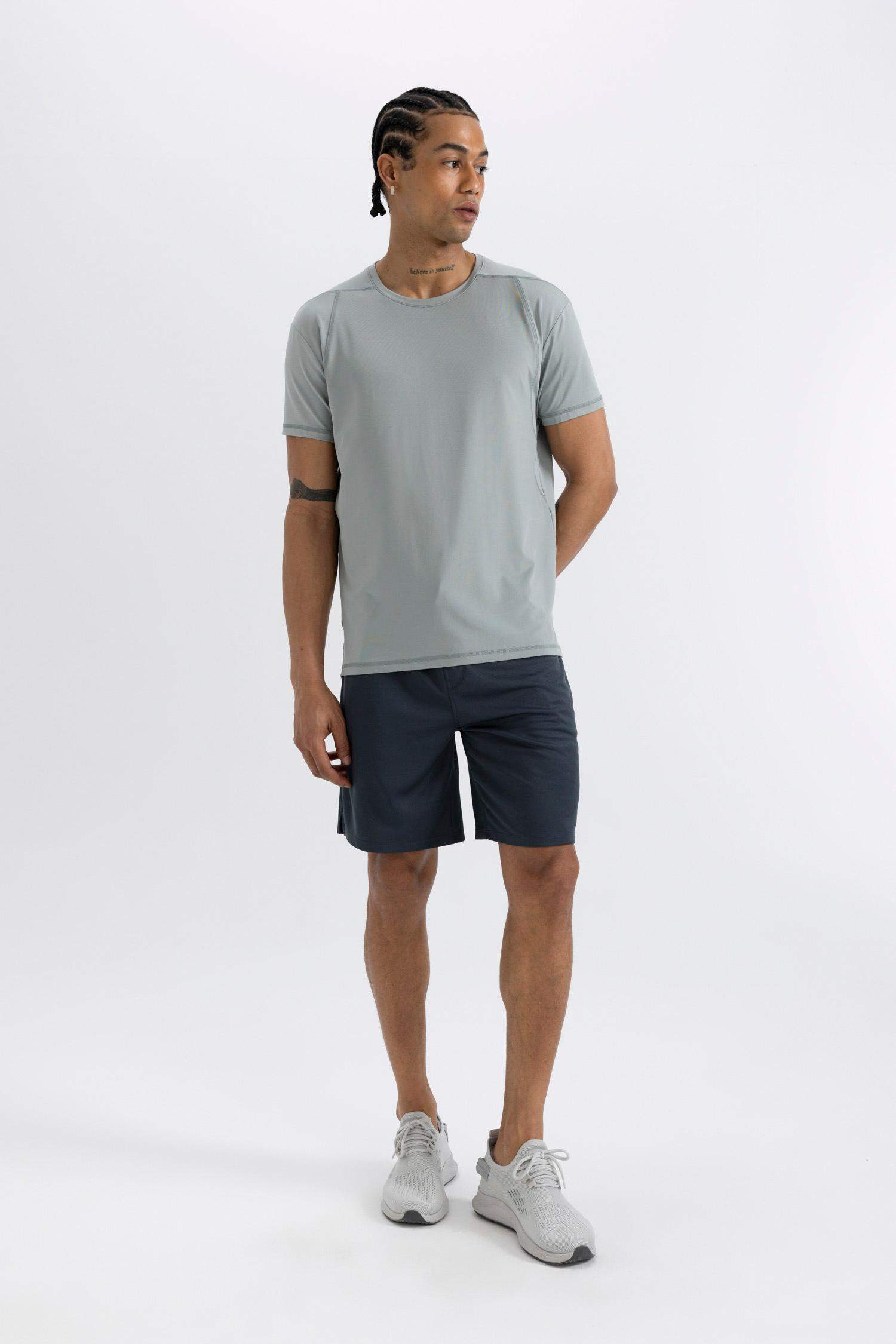 DeFactoFit Standard Fit Crew Neck Heavy Fabric T-Shirt