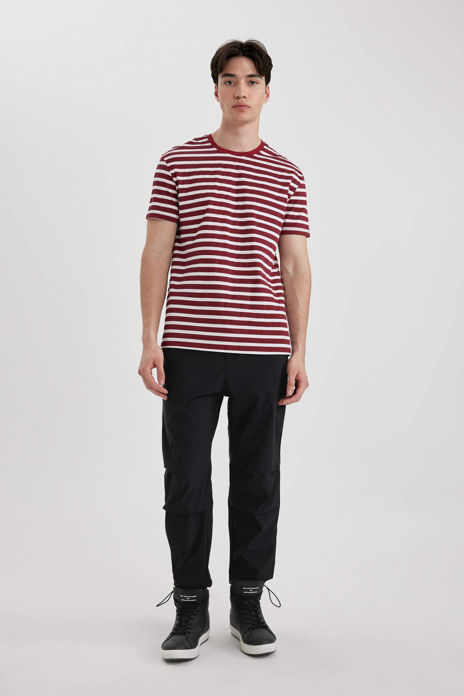 Pantolon Relax Fit Esnek Bantlı Paça 