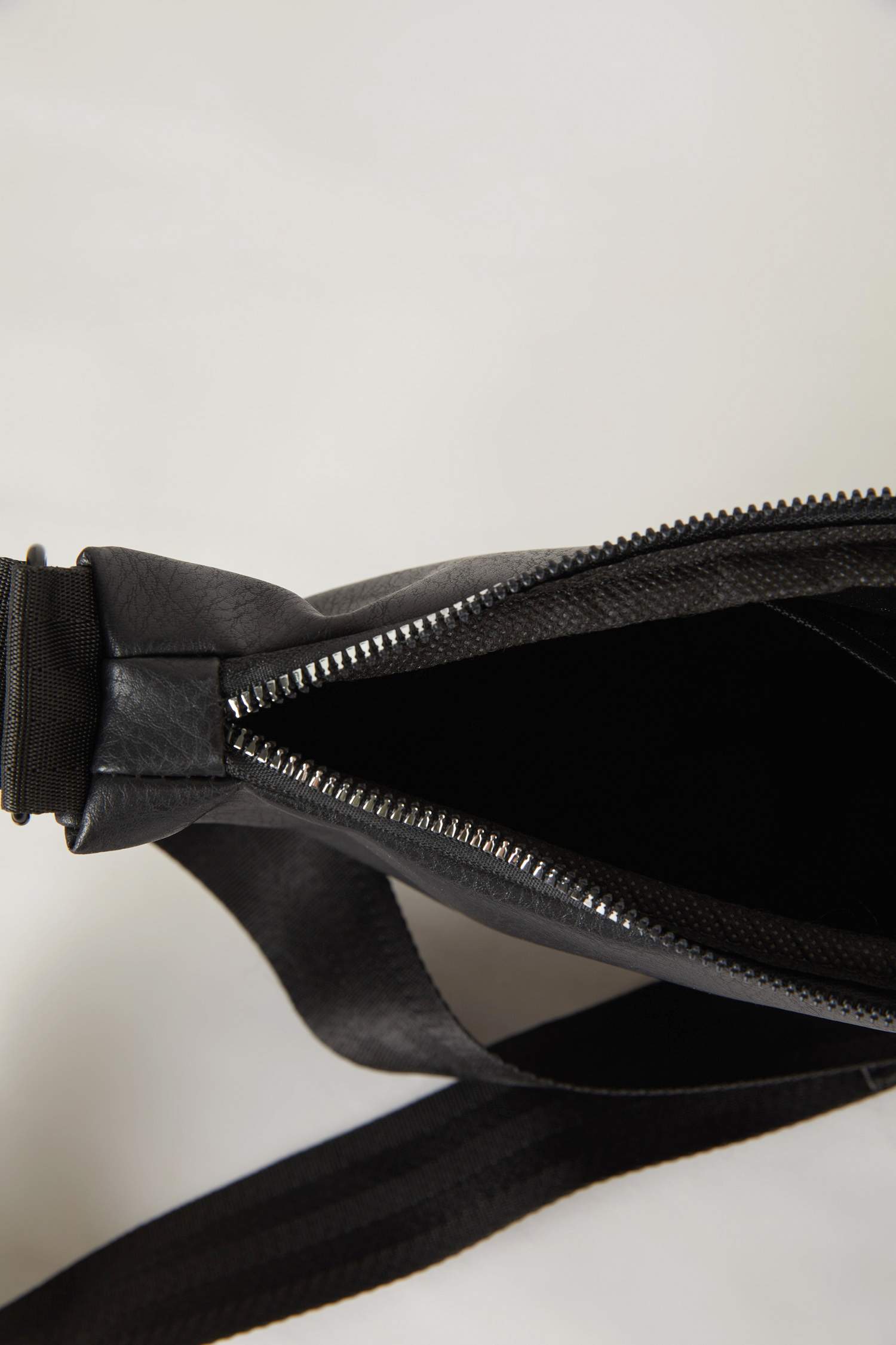 Faux Leather Crossbody Bag