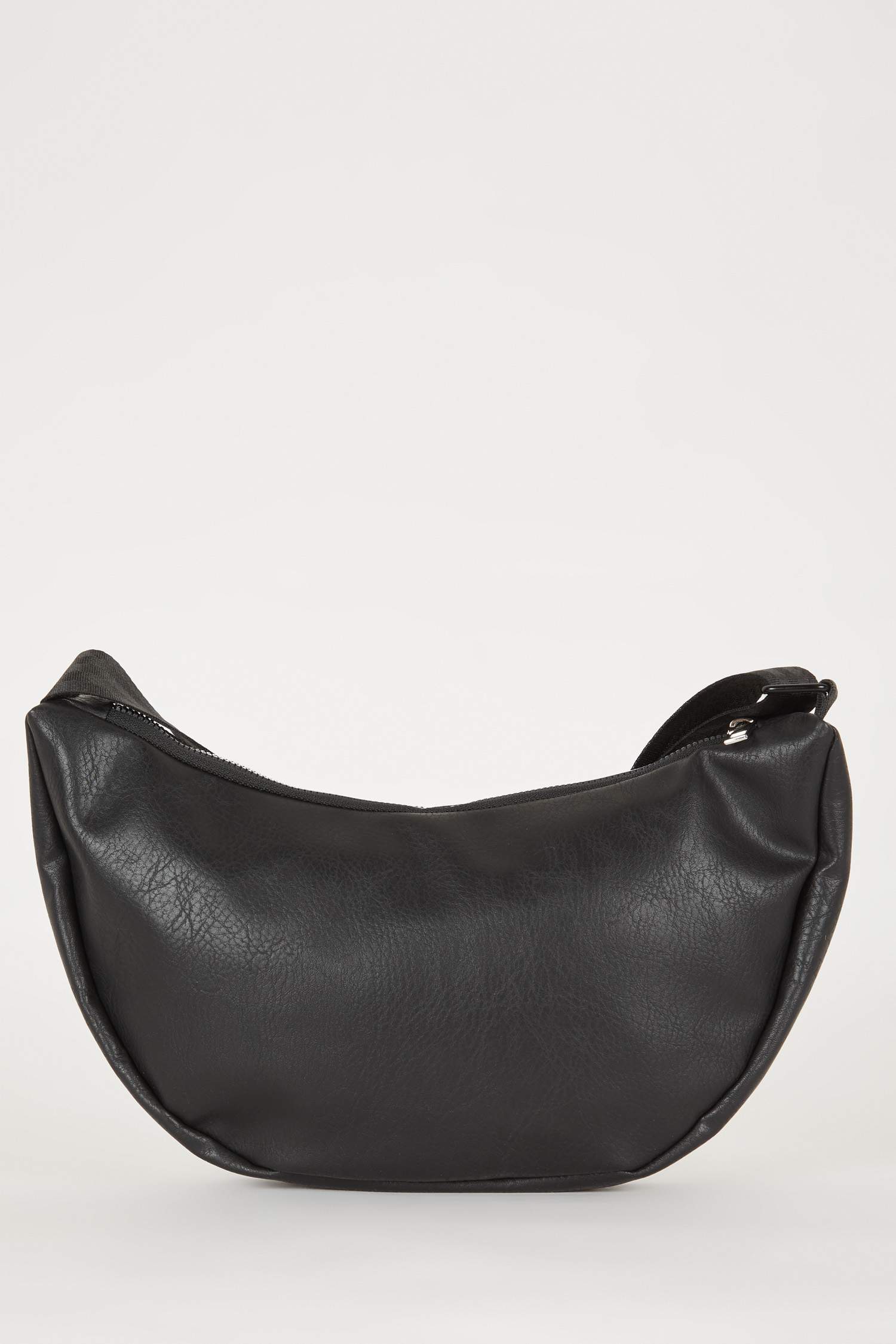 Faux Leather Crossbody Bag