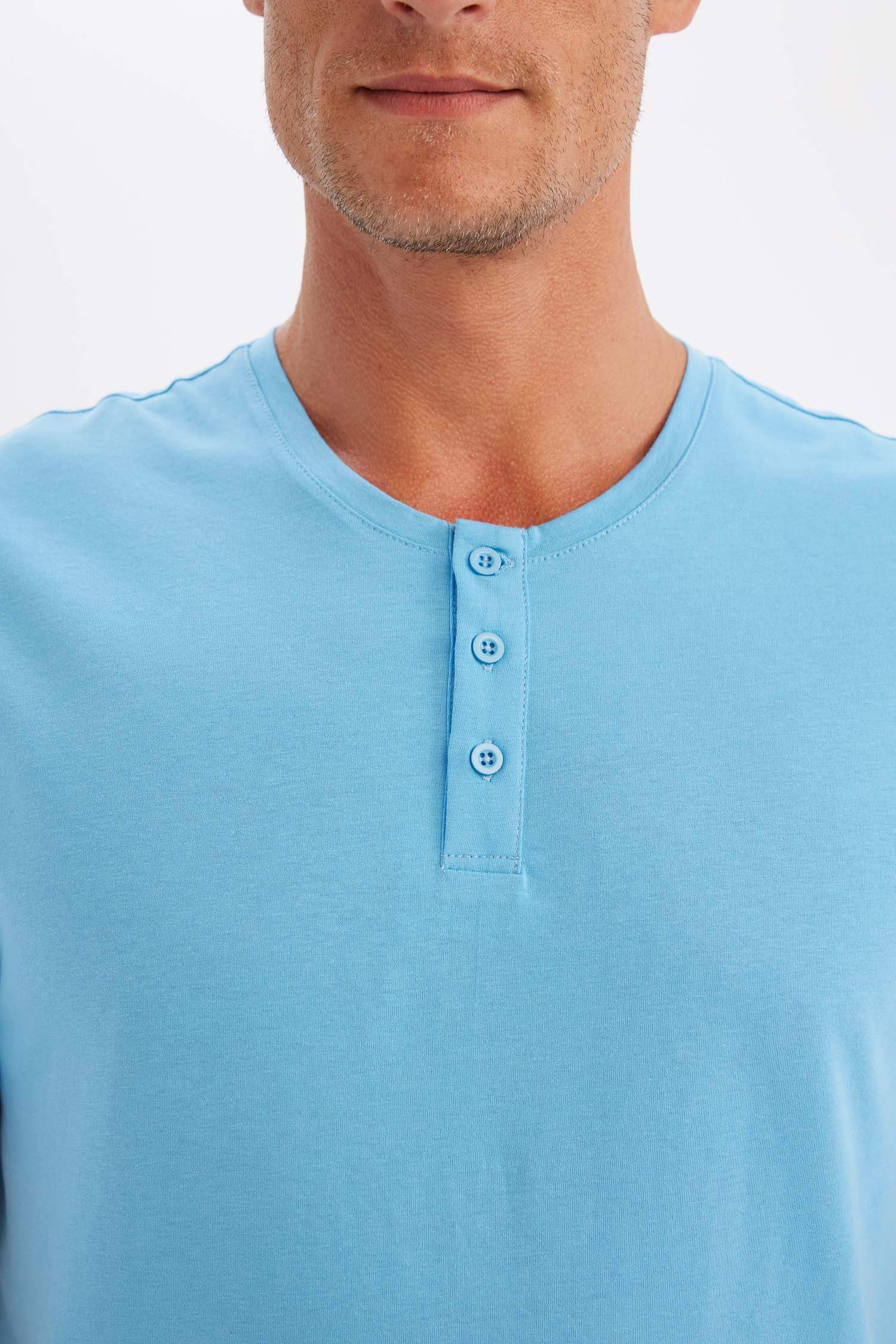 Regular Fit Kısa Kollu Şortlu Pijama Takımı