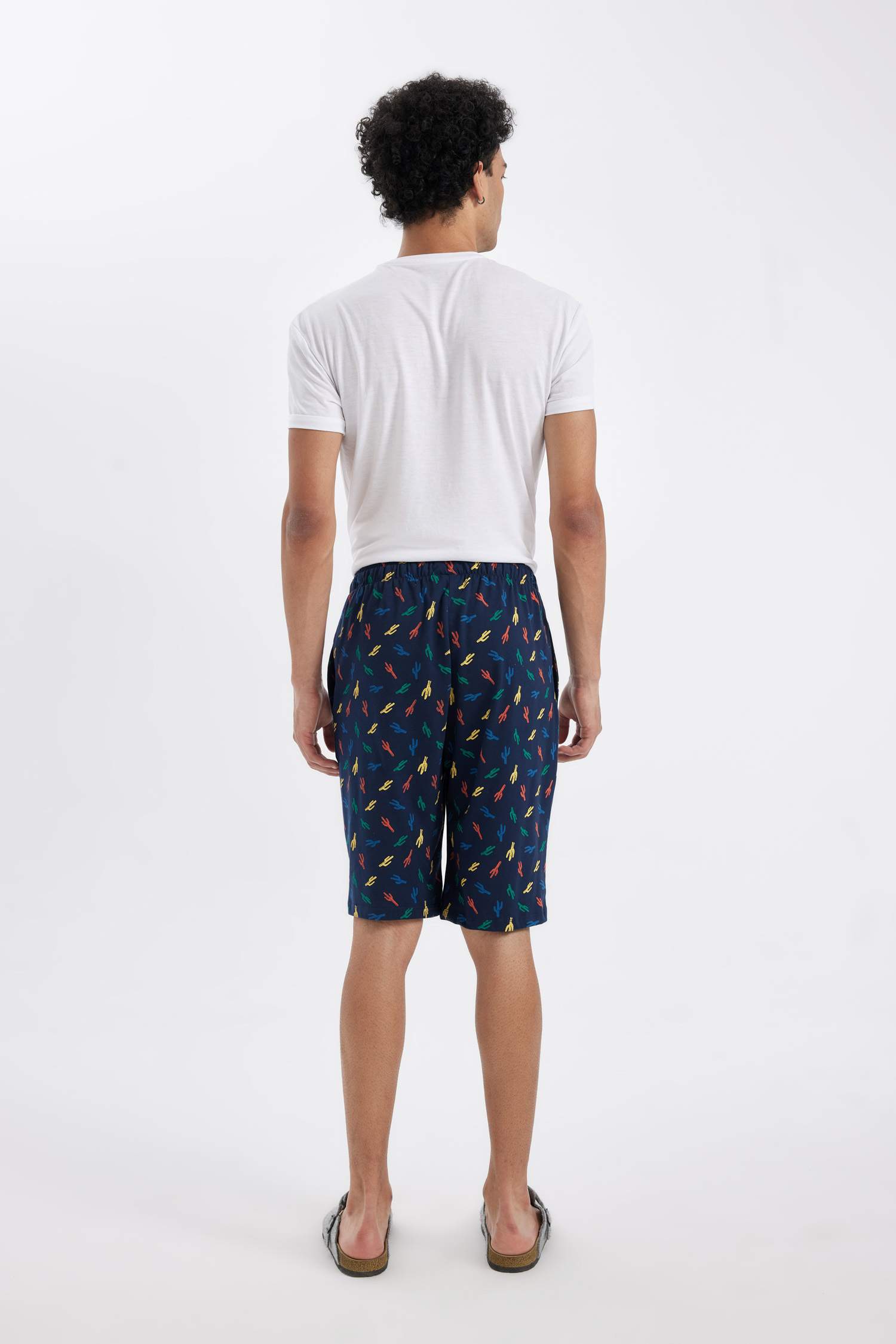 Regular Fit Pocket Shorts Pajama Bottoms