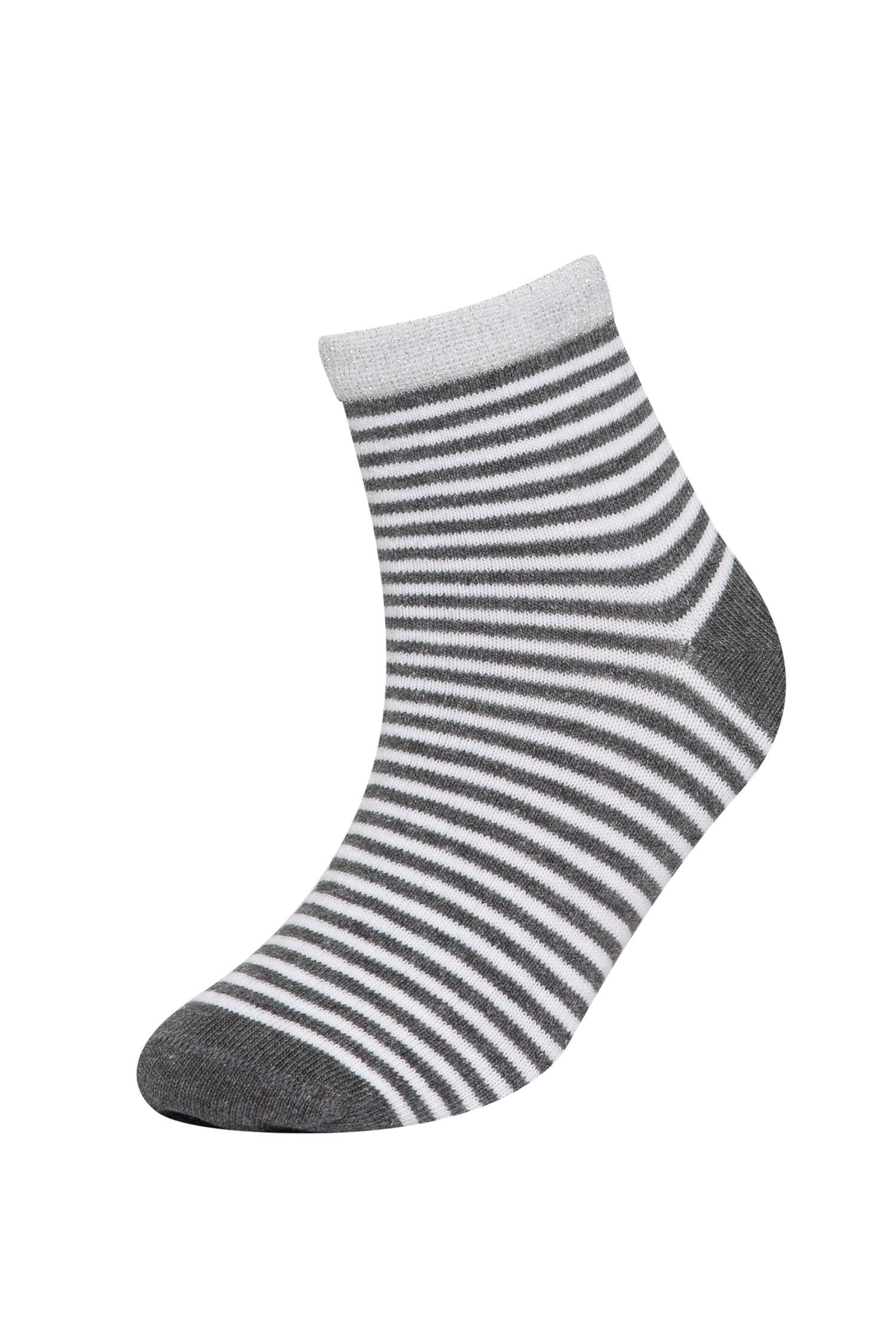 شرابات قصيرة بناتي قطن - 3 قطع