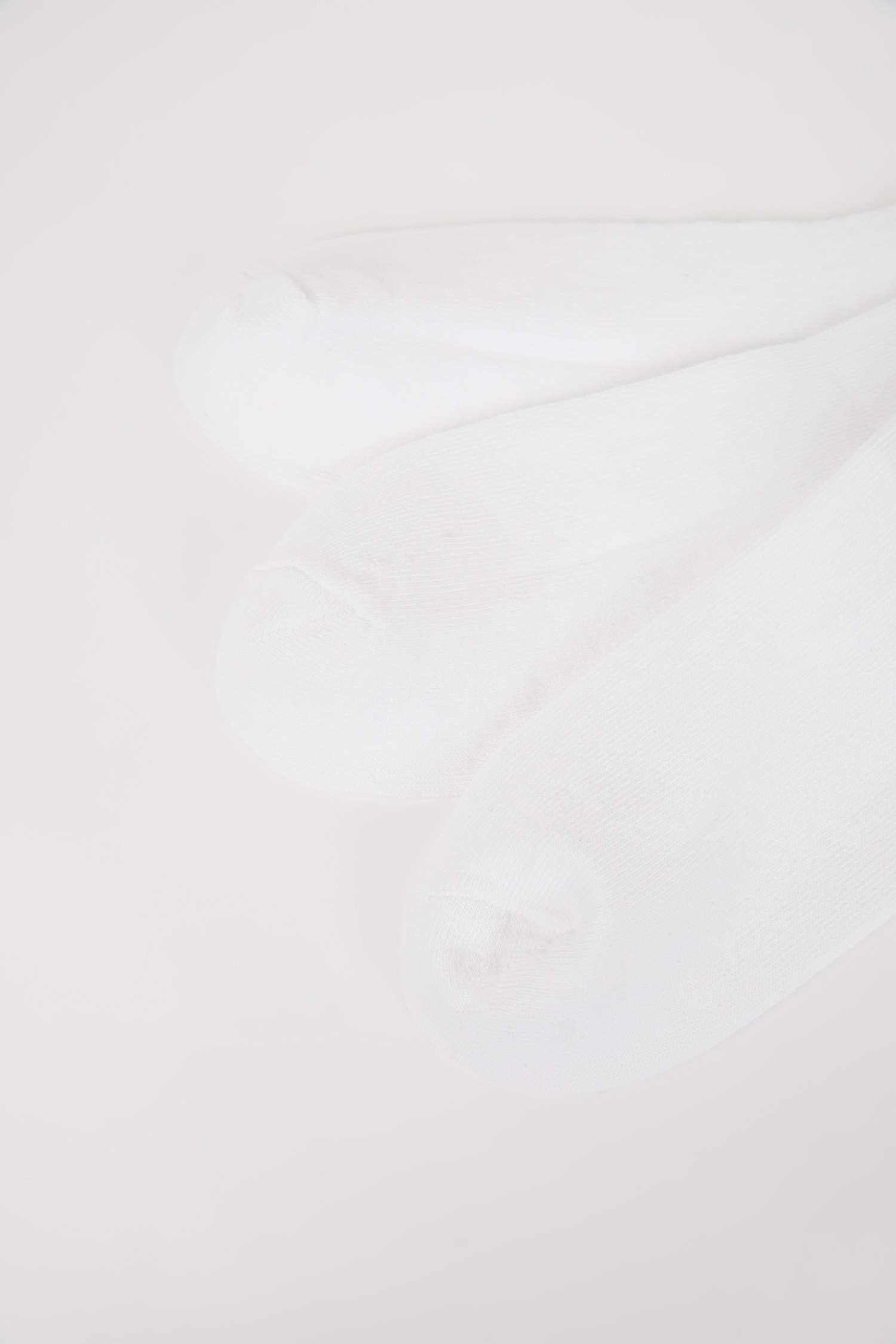 جوارب بنات طويلة قطن - 3 قطع