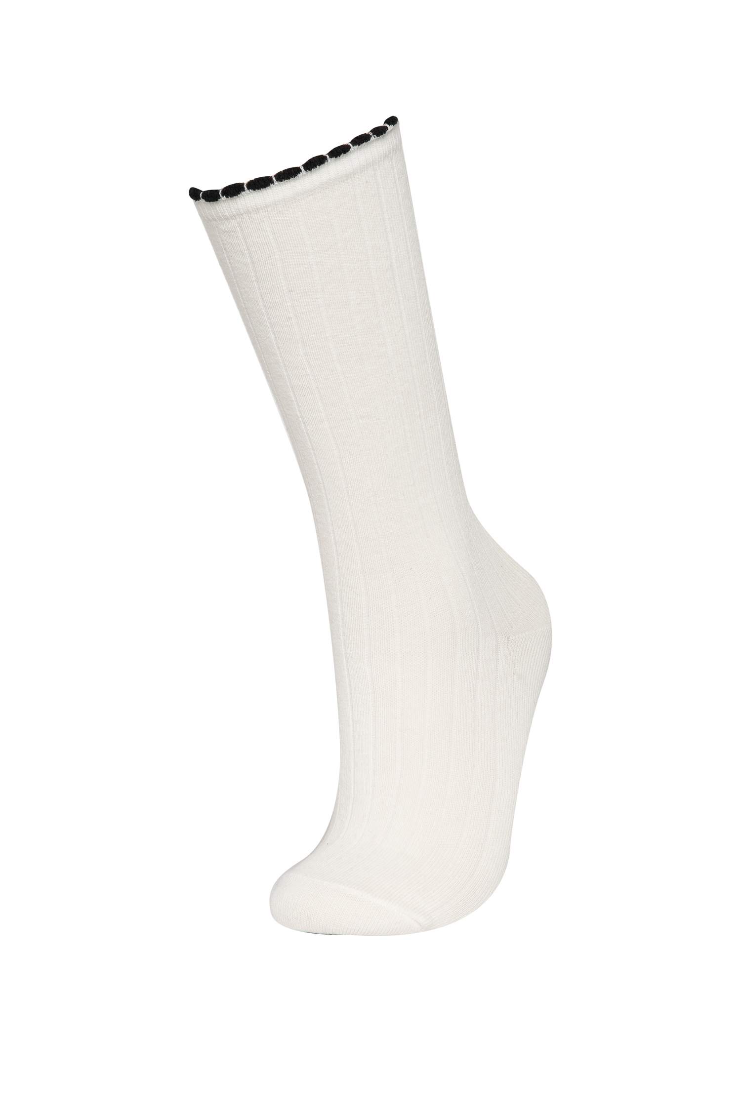 Kız Çocuk 2'li Pamuklu Patik Çorap