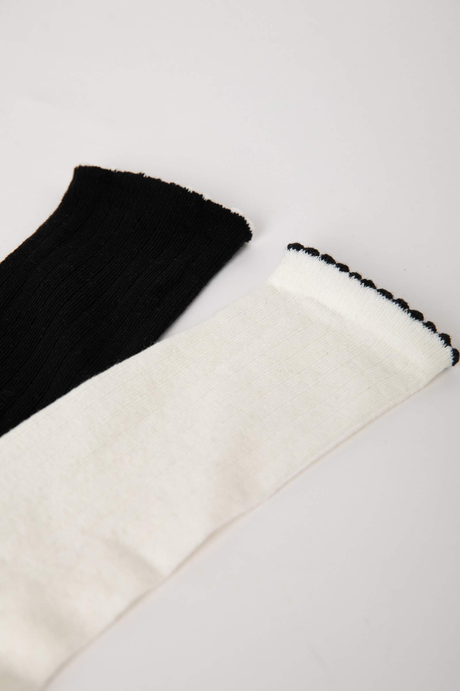 Kız Çocuk 2'li Pamuklu Patik Çorap